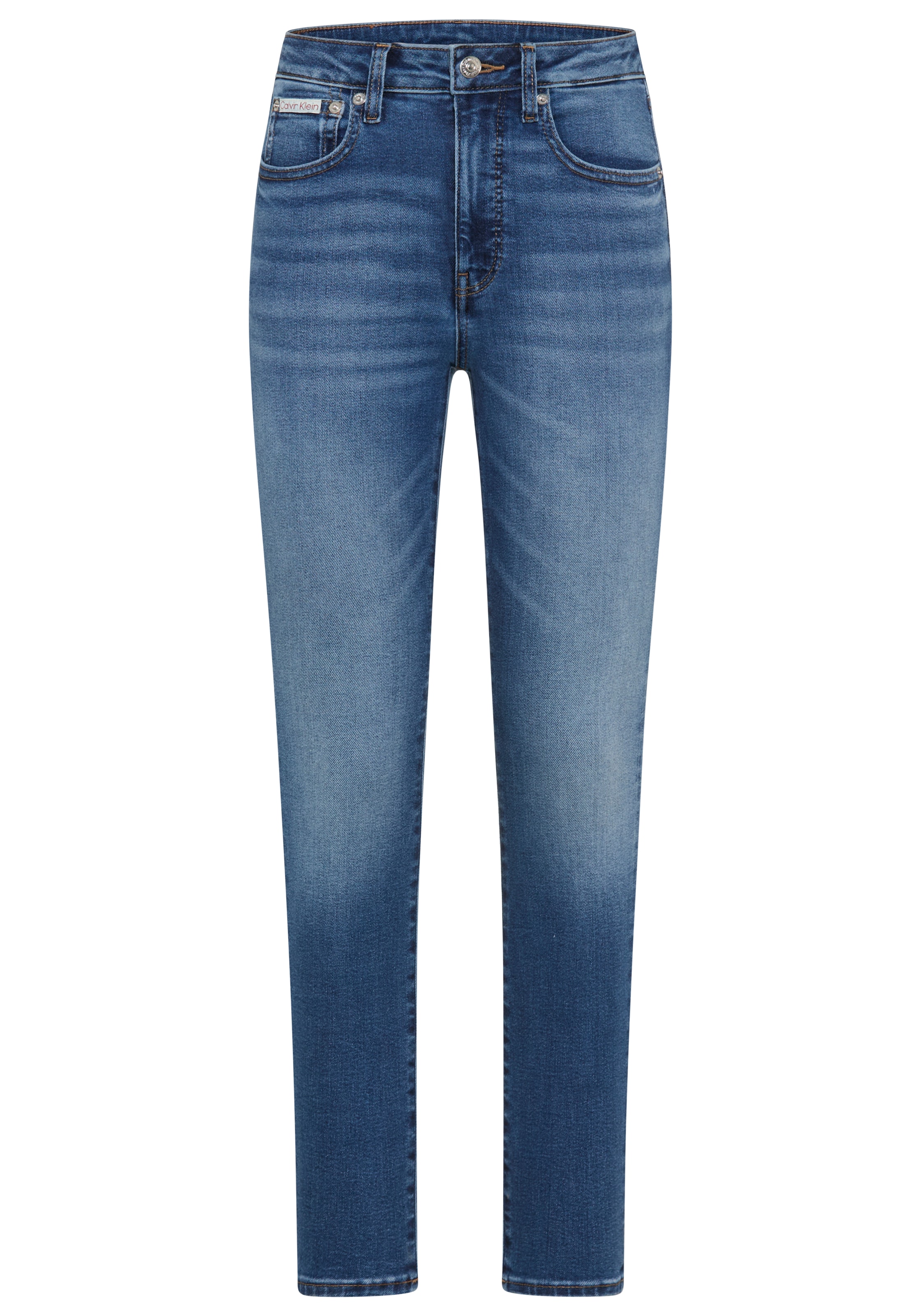 Calvin Klein Jeans Skinny-fit-Jeans "MID RISE SKINNY INDIGO STATION" Skinny günstig online kaufen