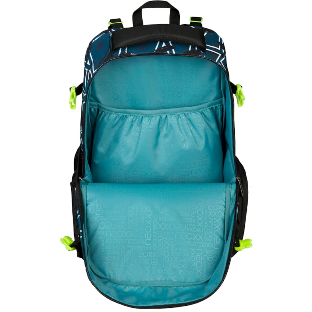 neoxx Schulrucksack »Active, Flash yourself«, reflektierende Details