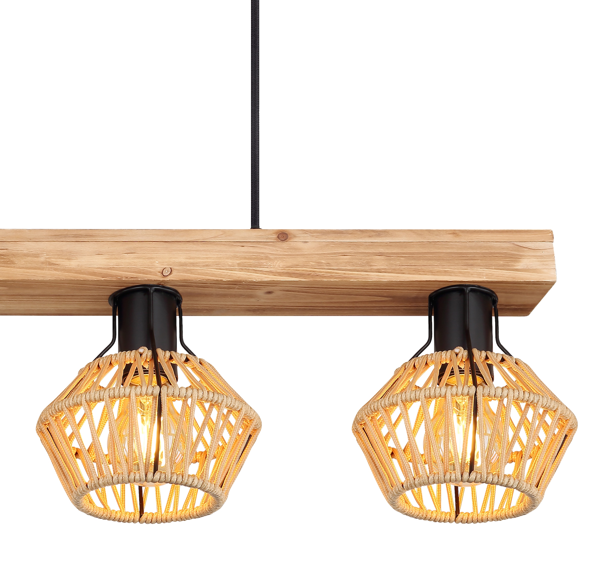 GLOBO LIGHTING Hängeleuchte »VALLI«, Leuchtmittel E27 | ohne Leuchtmittel, Hängelampe/Pendelleuchte/Esszimmer/Wohnzimmer/Esstisch