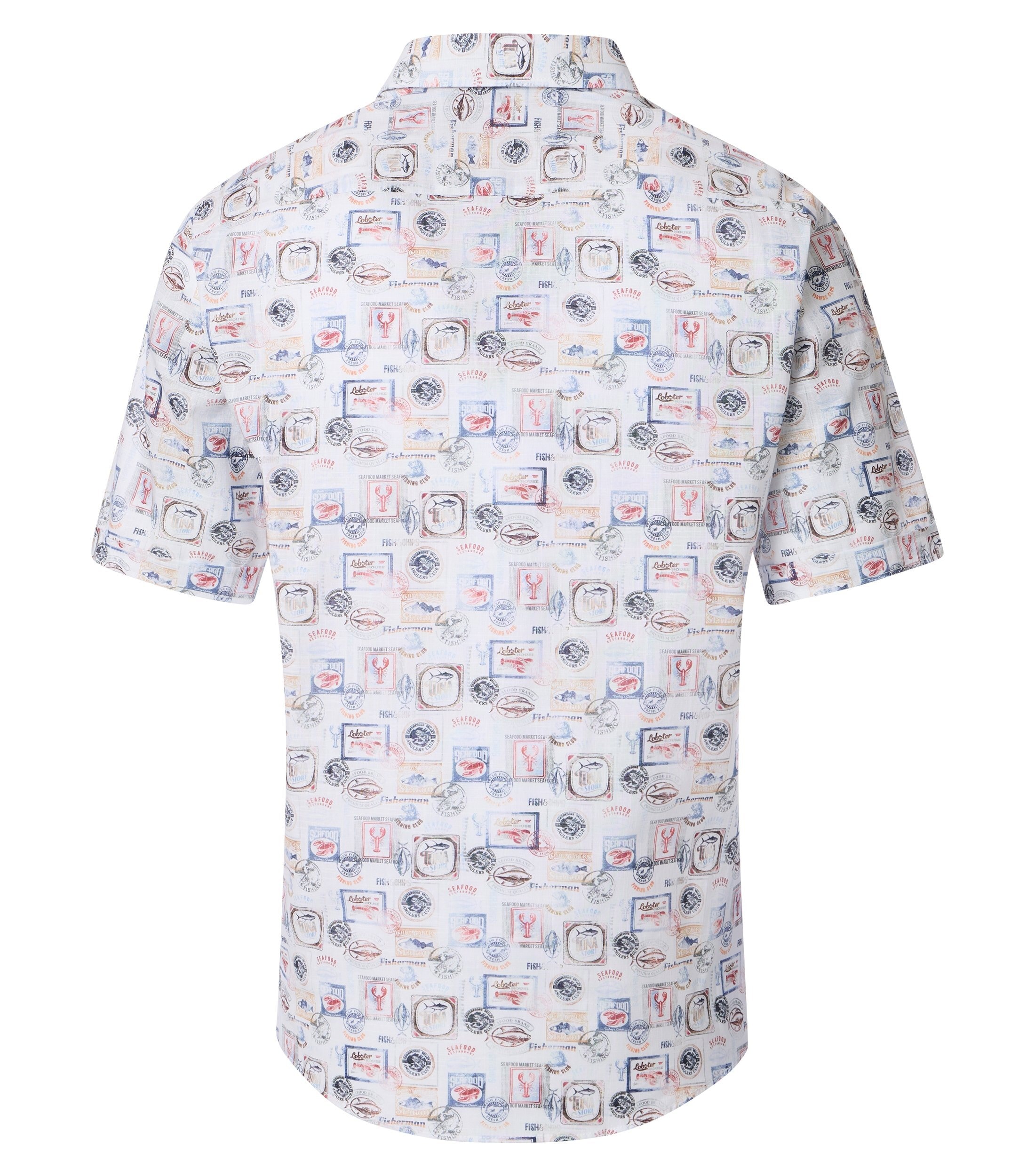 CASAMODA Kurzarmhemd »CASAMODA Freizeithemd Kurzarm Print«