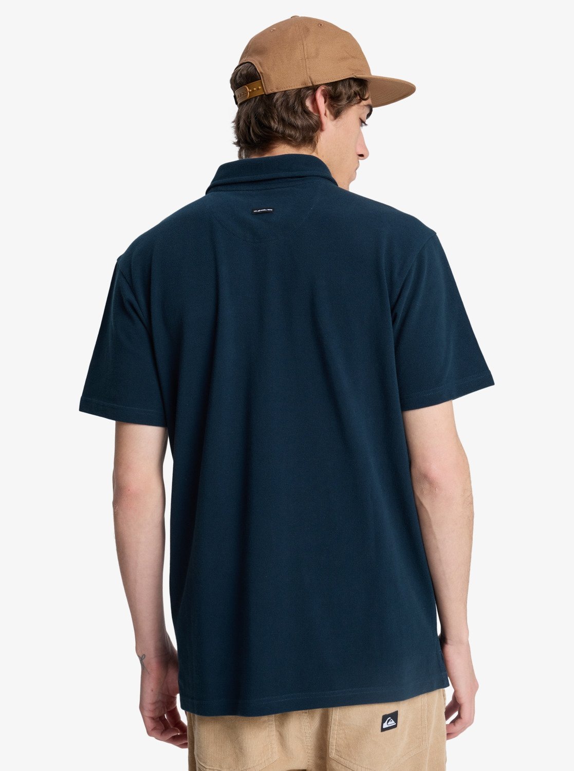 Quiksilver Polo à Manches Courtes Mw Pique Dark Navy L Homme 2