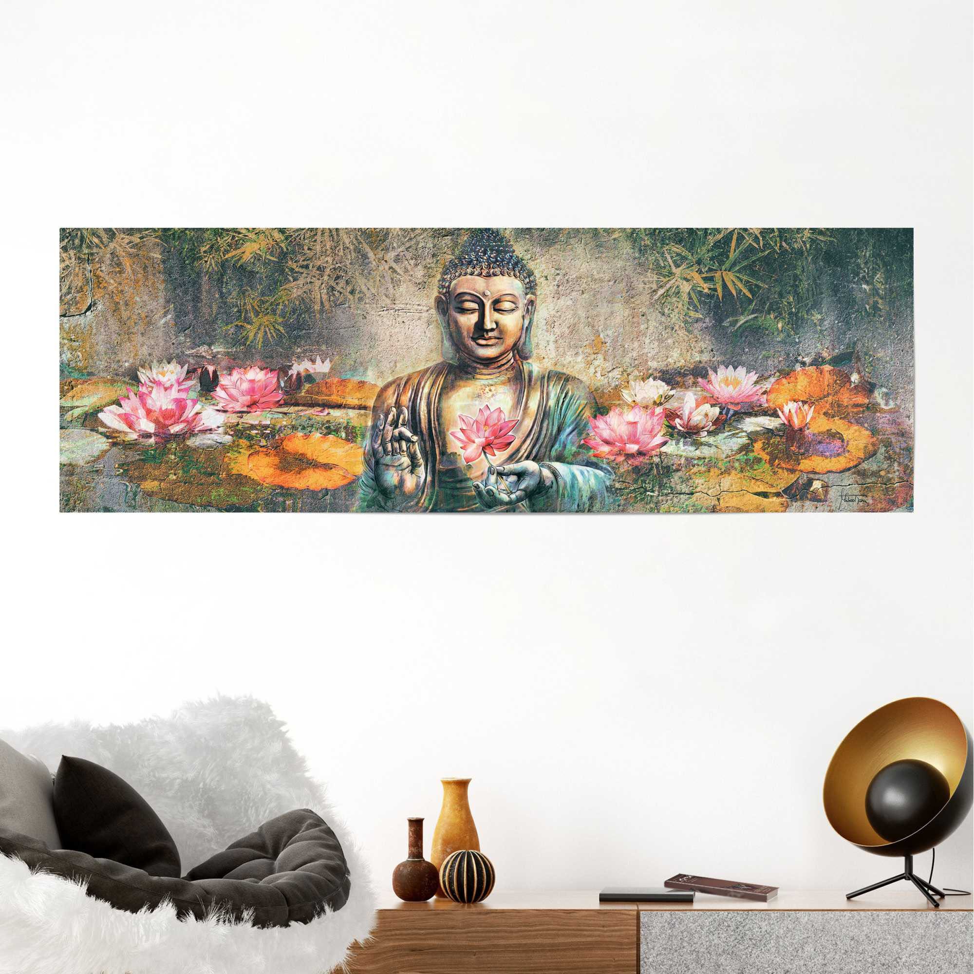Reinders! Poster »Lotus Buddha«, kaufen St.) (1 | BAUR