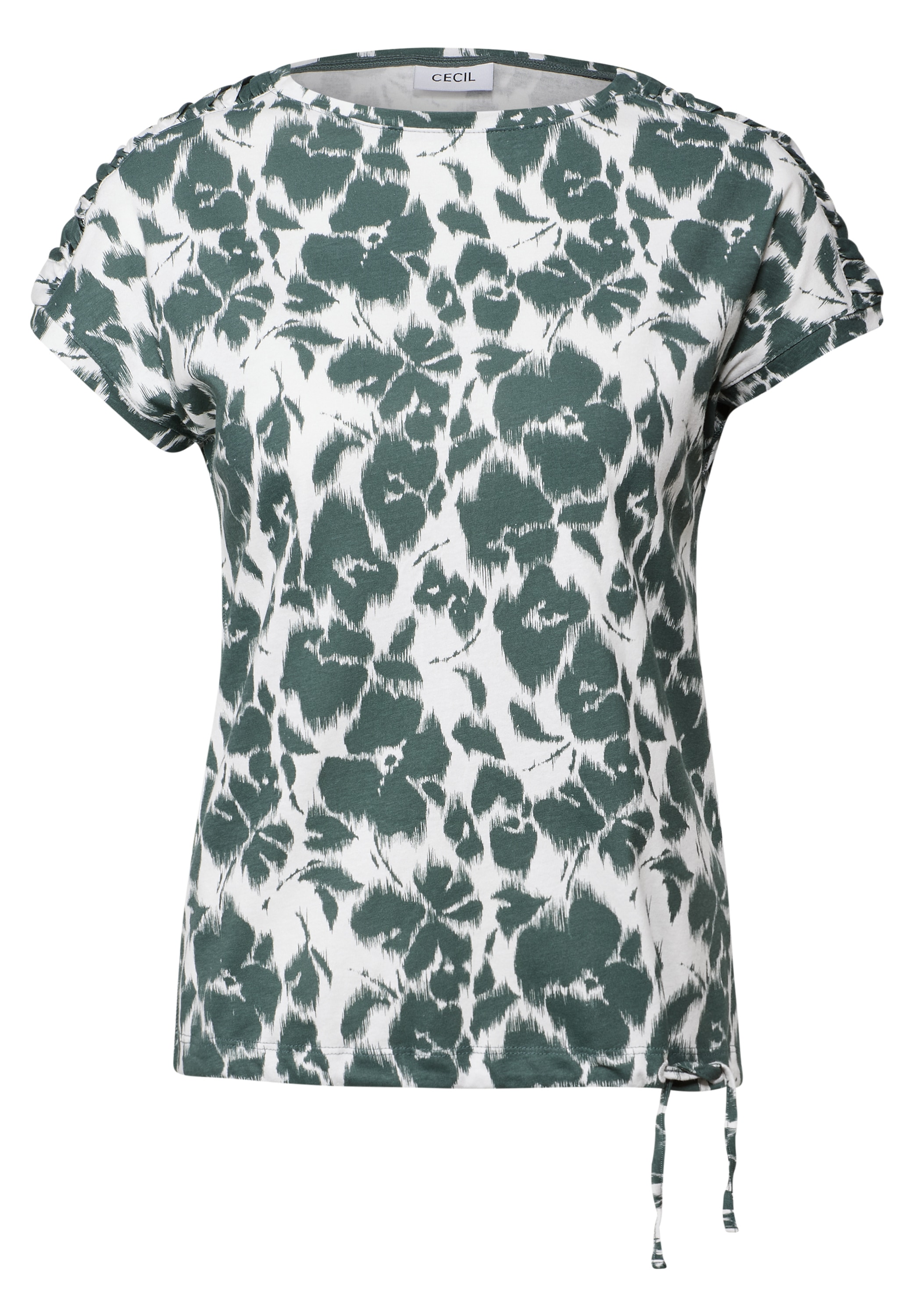 Cecil T-Shirt, mit U-Boot-Ausschnitt