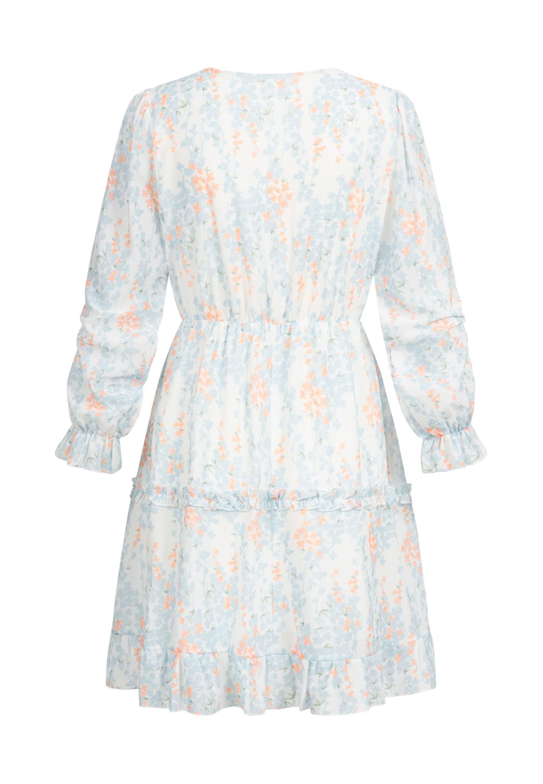 CLOUD 5IVE Shirtkleid »CLOUD 5IVE Cloud5ive V-Neck Bluse« 1 Stk. tlg.