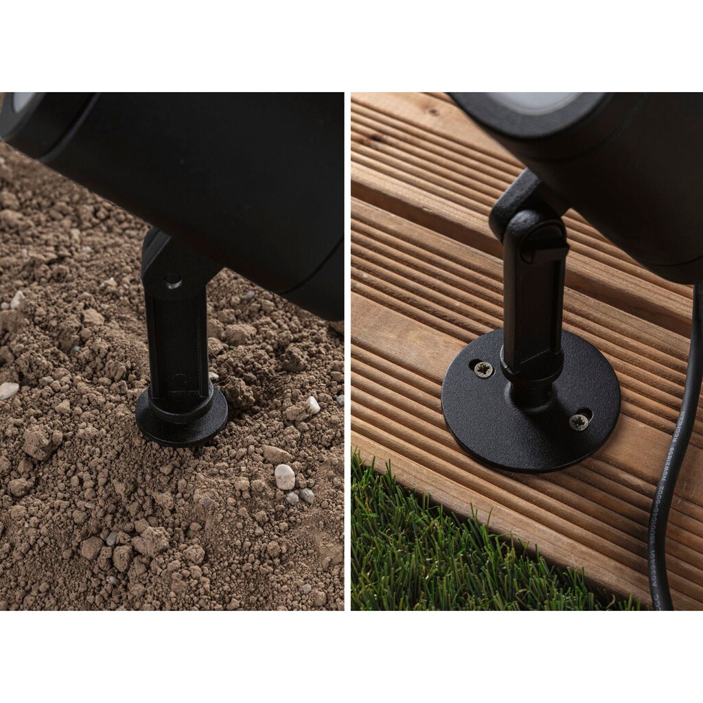 Paulmann LED Gartenstrahler »Plug & Shine Spot Shira«, 1 flammig-flammig