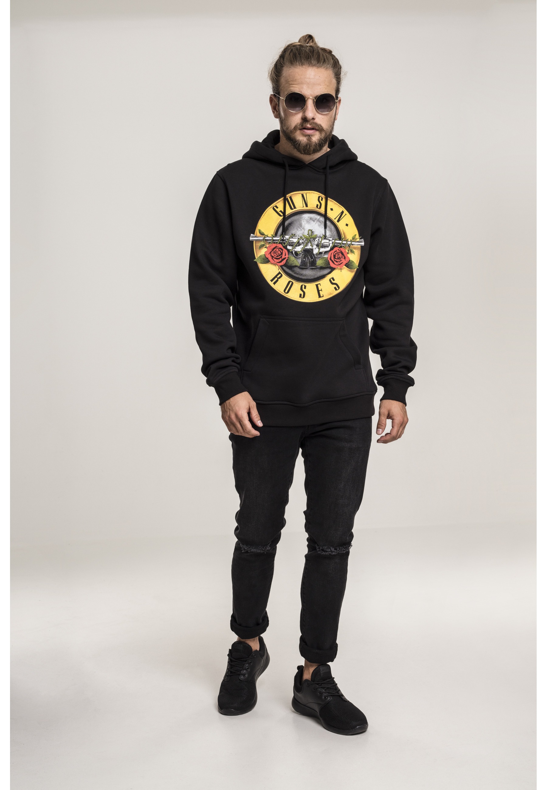 Merchcode Kapuzenpullover »Merchcode Herren Guns n' Roses Logo Hoody« 1 Stk.