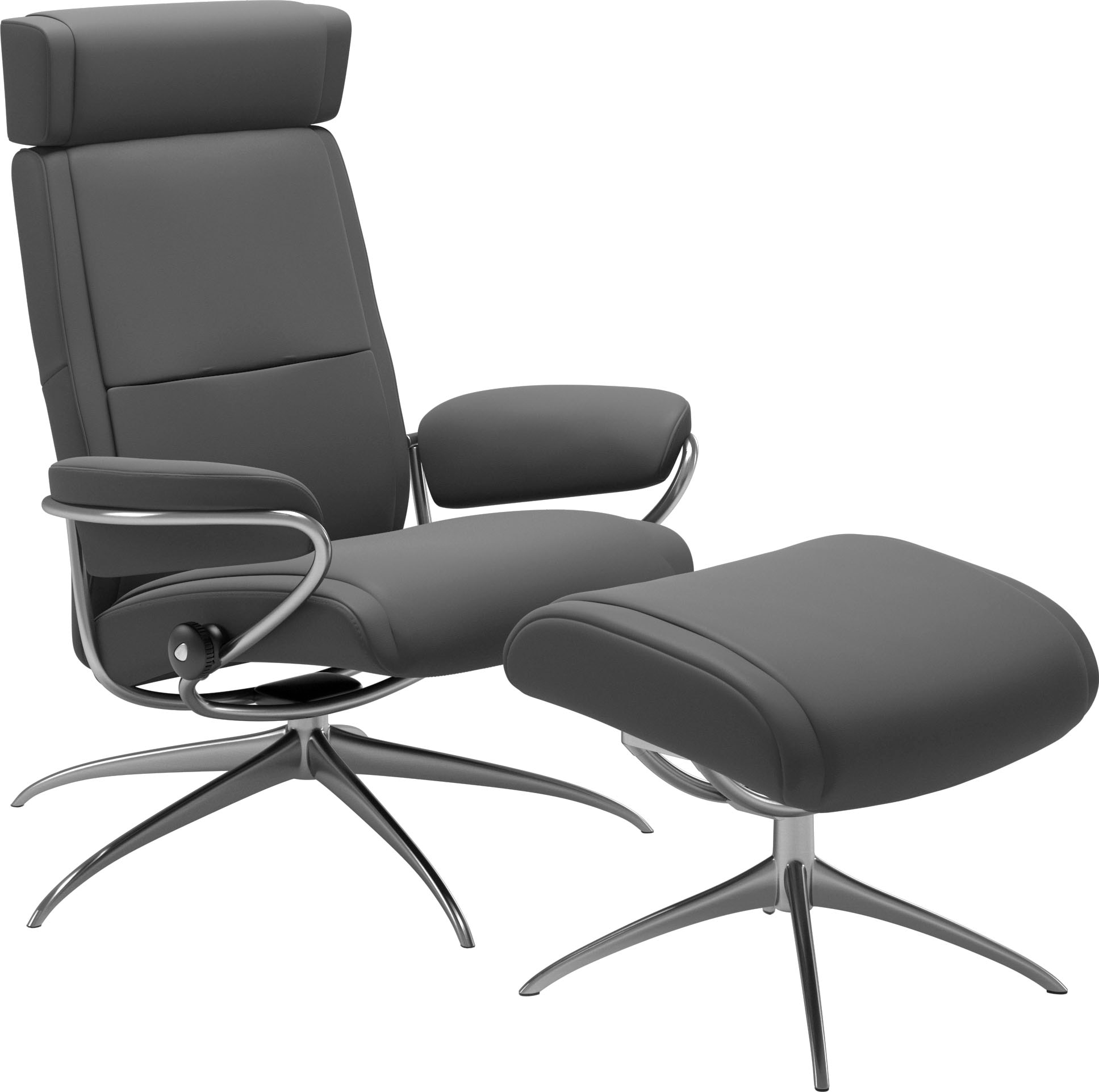 Stressless Relaxsessel "Paris", (Set, Relaxsessel mit Hocker), mit Hocker, günstig online kaufen