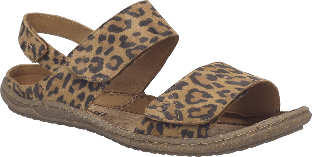 Josef Seibel Barfußschuh "Caitlyn 04" Sandalette, Sommerschuh mit Klettverschlüssen, Weite G (=weit)