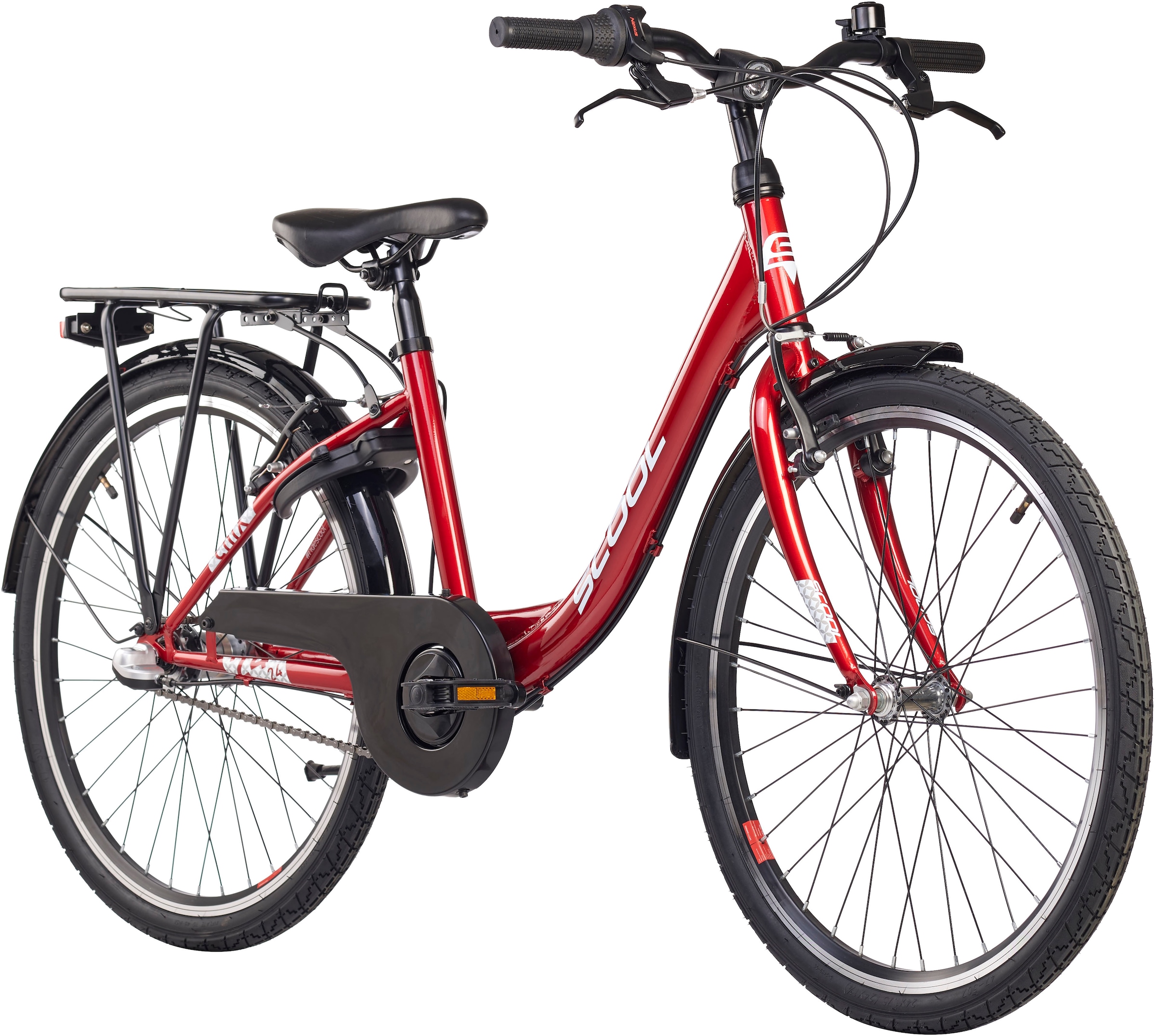 S’COOL Kinderfahrrad »S'COOL chiX«, 3 Gang, Shimano, Nabenschaltung