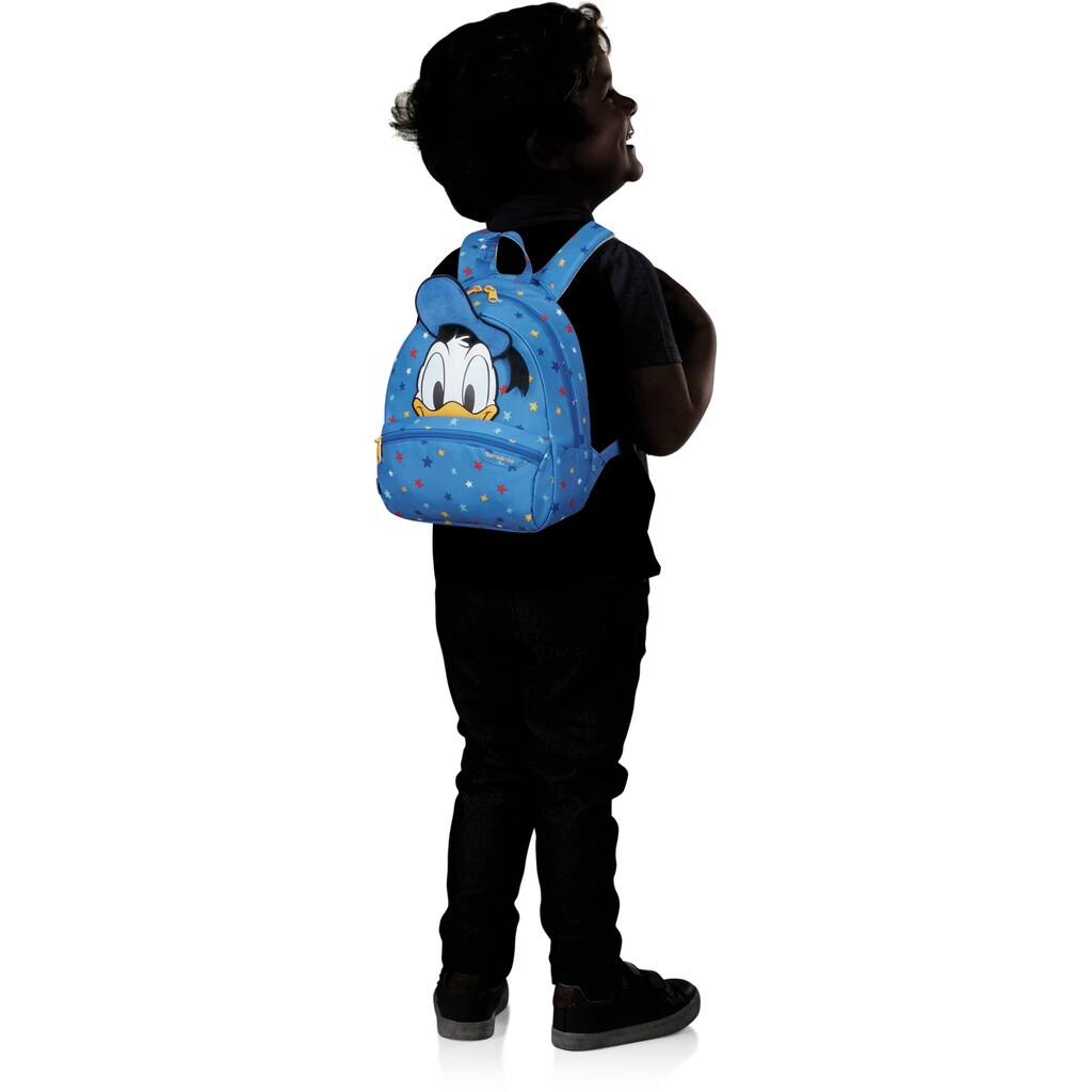 Samsonite Kinderrucksack »Disney Ultimate 2.0, S, Donald Stars«, reflektierende Details