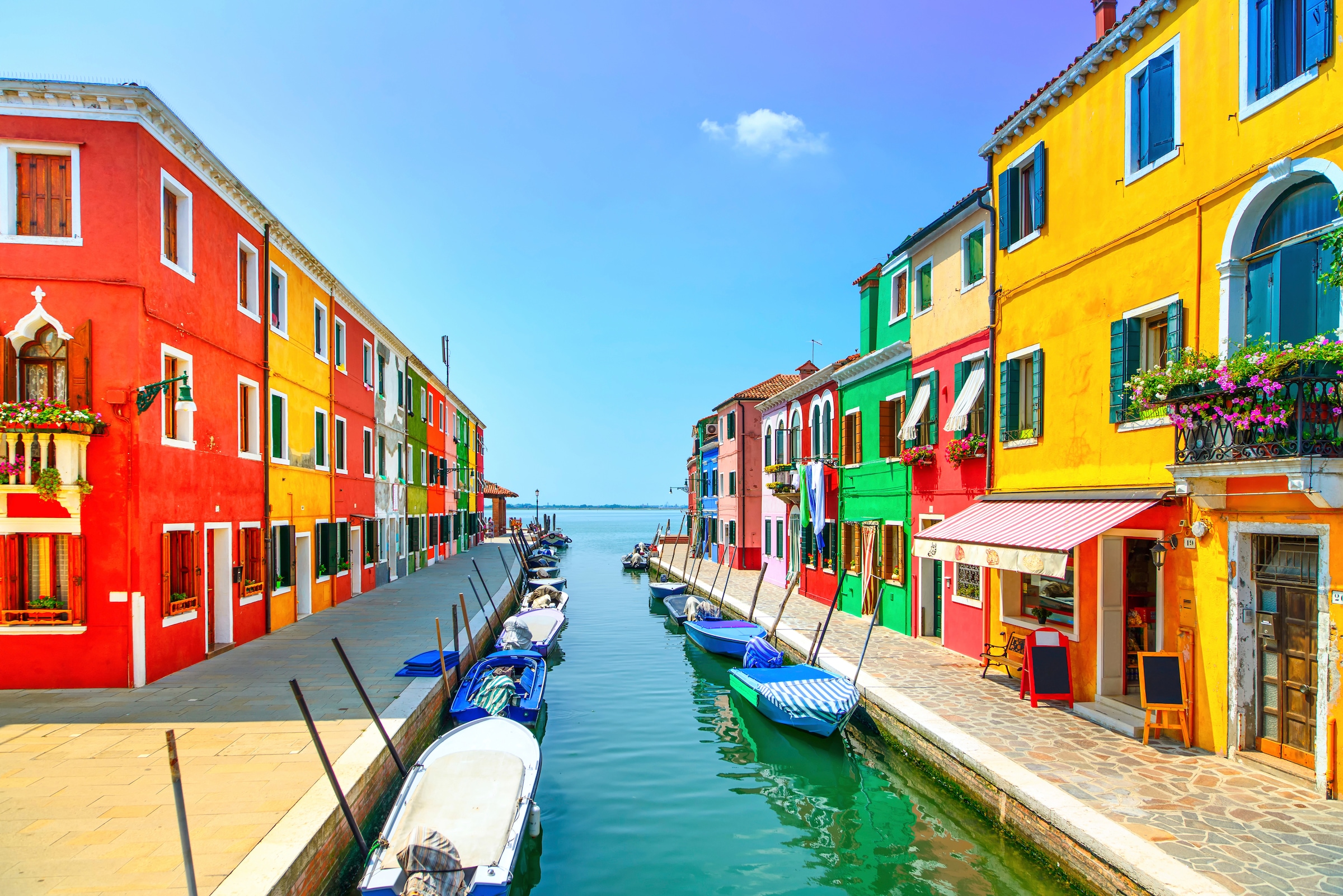 Papermoon Fototapete "ALTSTADT-PORTOFINO VENEDIG ROM ITALIEN"