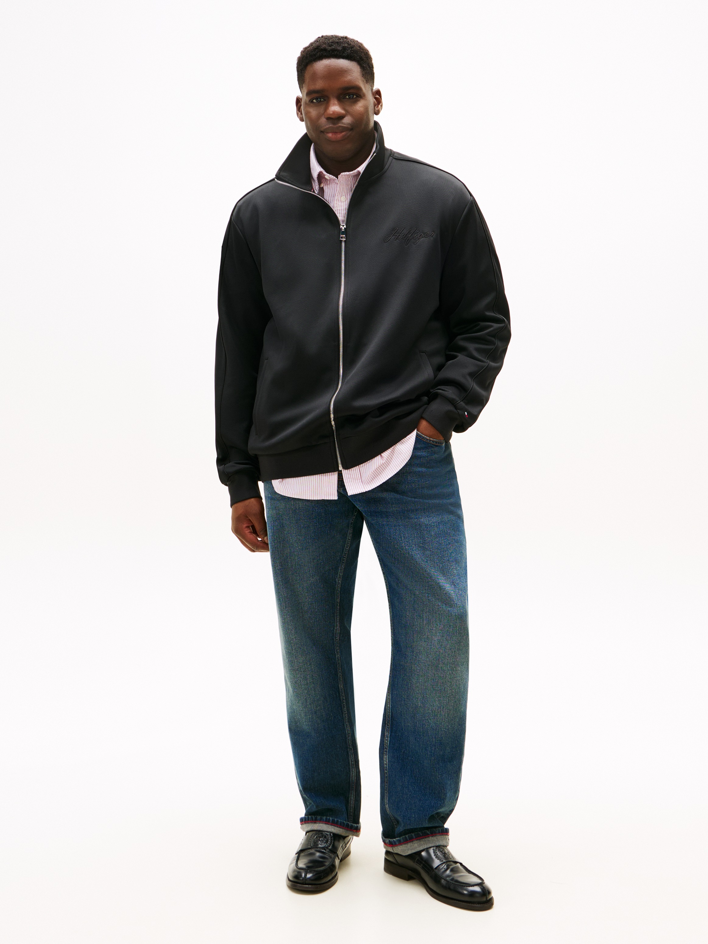 Thumbnail - Tommy Hilfiger Big & Tall Sweatjacke "BT-MODERN ATH TRACK"