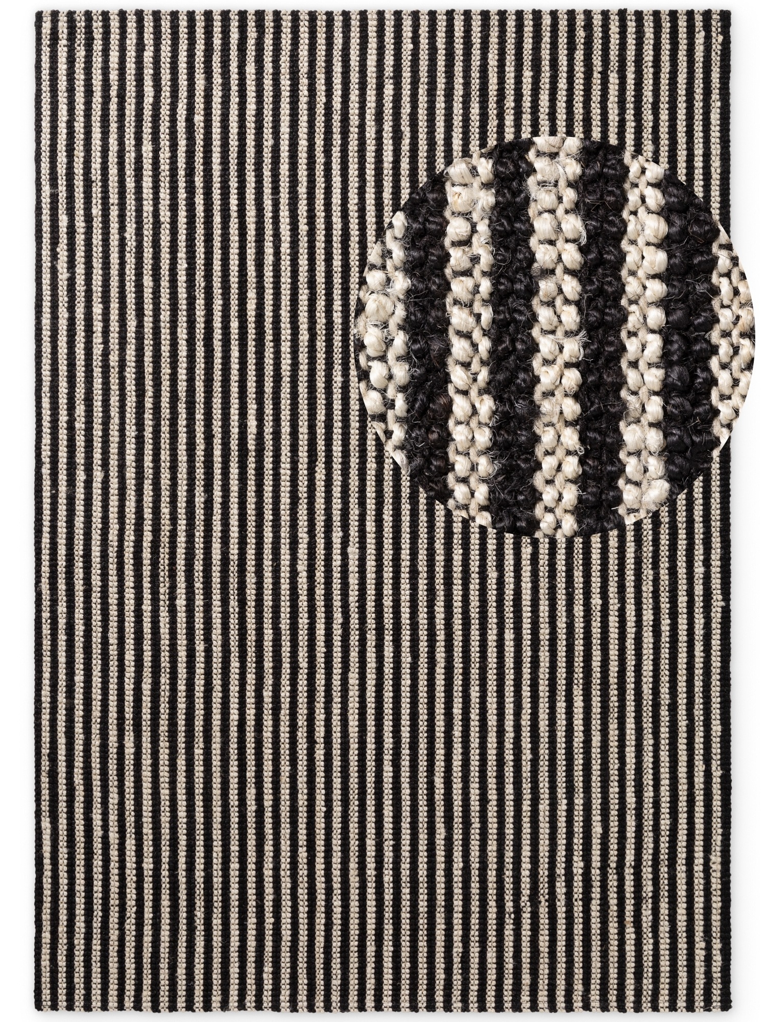 ELLE DECORATION Teppich "Juteteppich Ebony" rechteckig 10 mm Höhe Jute, Nat günstig online kaufen