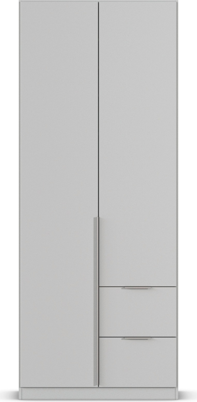 rauch Drehtürenschrank »Kleiderschrank Schrank Garderobe AGORDO mit Dekor- oder Hochglanzfront«, (in zwei Griff-Farben mit Dekor- oder Hochglanzfront), mit Außenschubkästen, in 6 Breiten und 2 Höhen MADE IN GERMANY