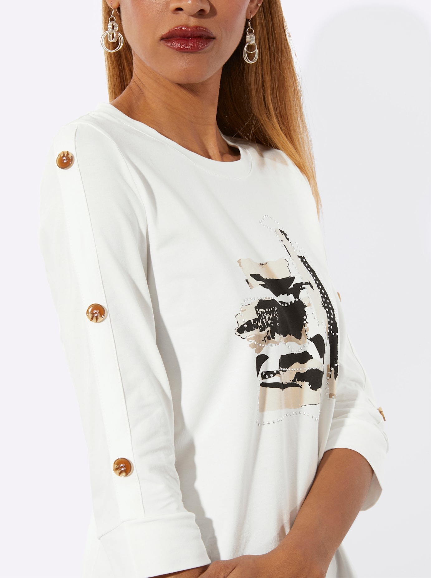 creation L Rundhalsshirt »Shirt« 1 tlg.