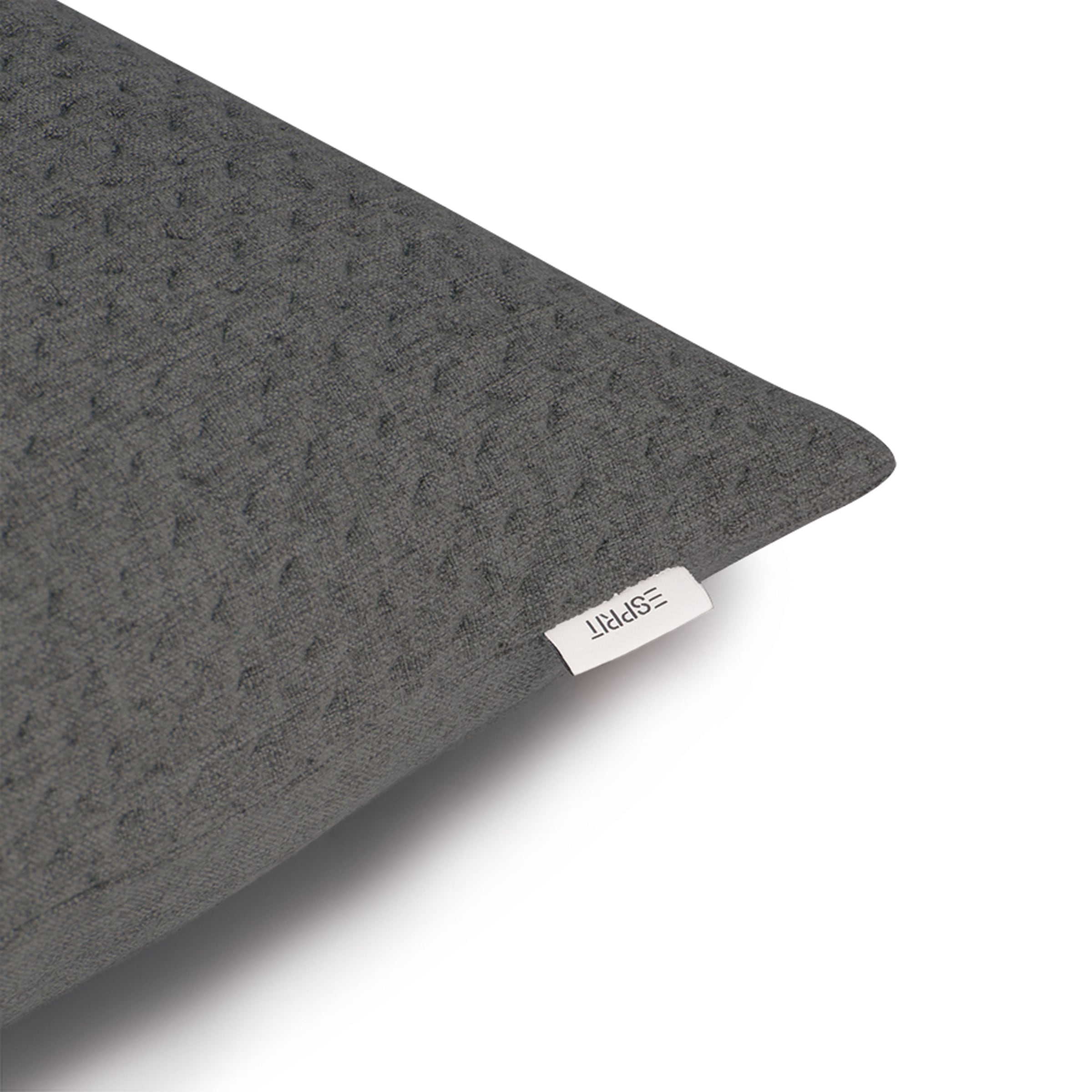 Esprit Kissenhülle »Harp Structure, Wendekissenhülle ohne Füllung, 1 Stück« in Flanelloptik