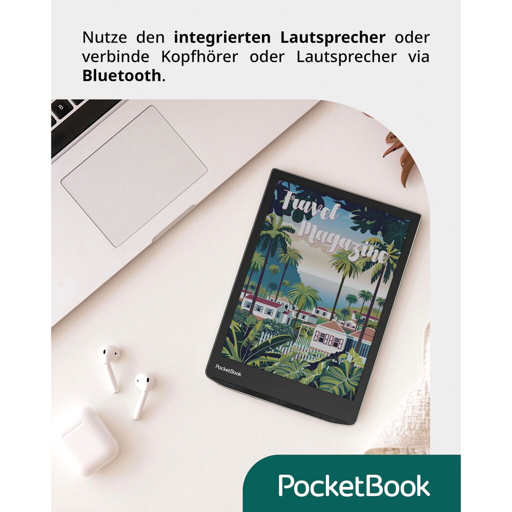 PocketBook E-Book »InkPad Color 3«, (E-Book Reader mit Lautsprecher und Bluetooth-Schnittstelle)