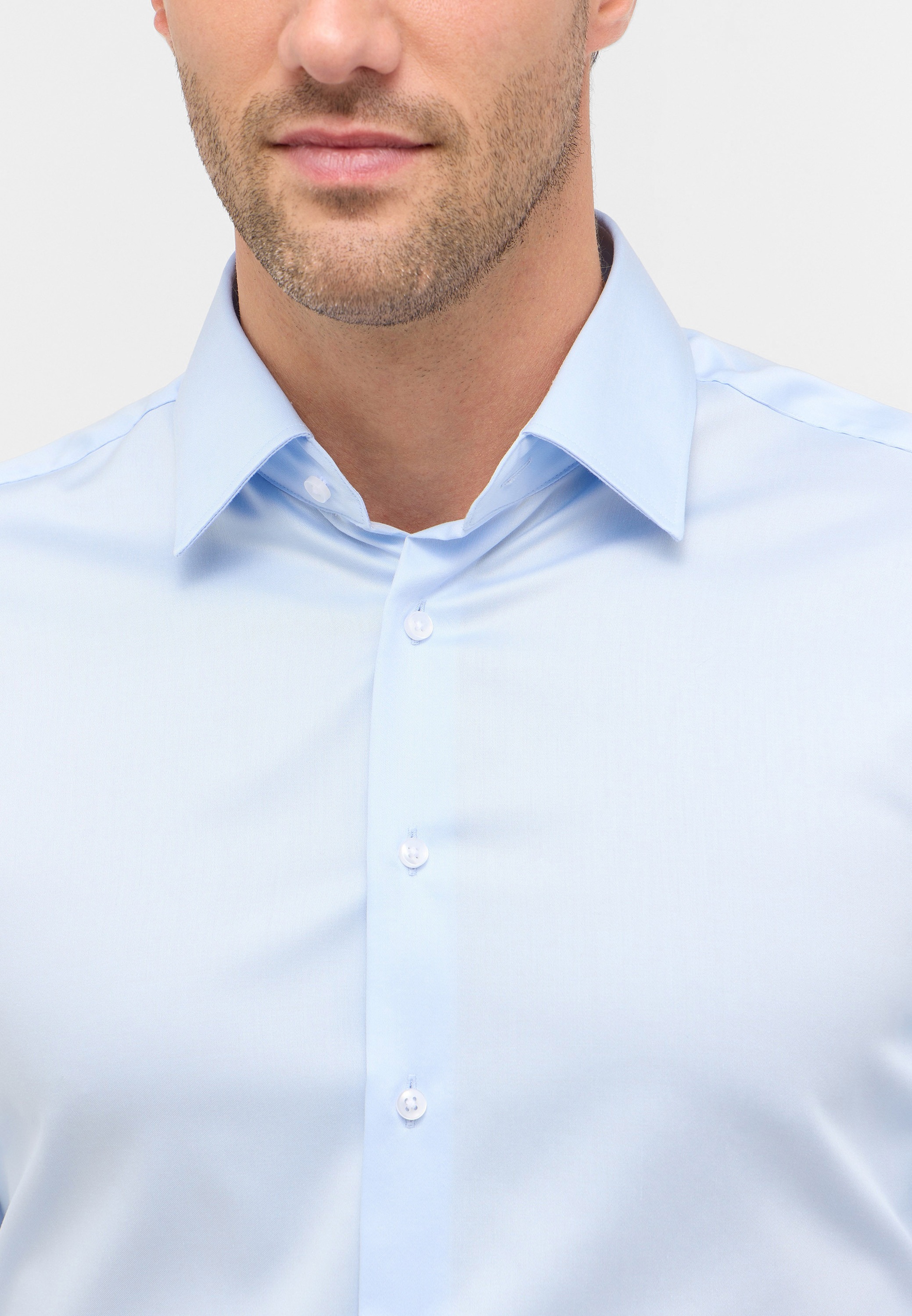 Thumbnail - Eterna Langarmhemd "MODERN FIT" NON IRON (bügelfrei)