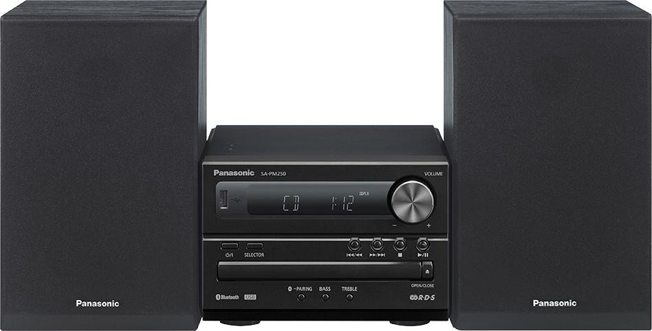Panasonic Kompaktanlage »SC-PM250«, Bluetooth, Sleep-Timer-Displaybeleuchtung