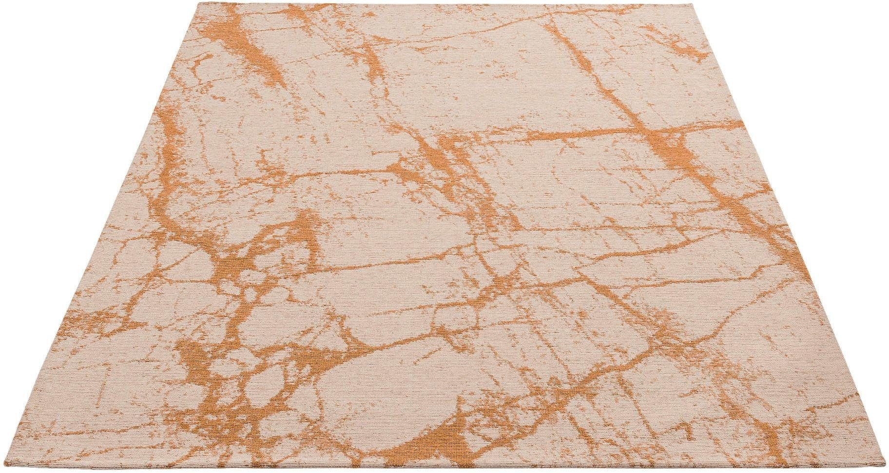 Teppich »Carina 6950«, rechteckig, Flachgewebe mit Baumwolle, Wohnzimmer