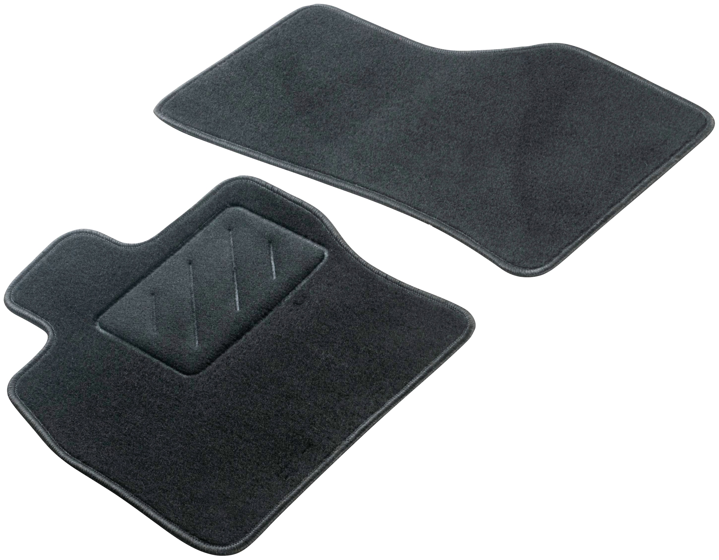 Black Friday WALSER Passform-Fußmatten »Standard«, VW (2 für 04/2003-08/2015, 2 VW St.), T5 | BAUR Sitzer 04/2015-Heute, T6