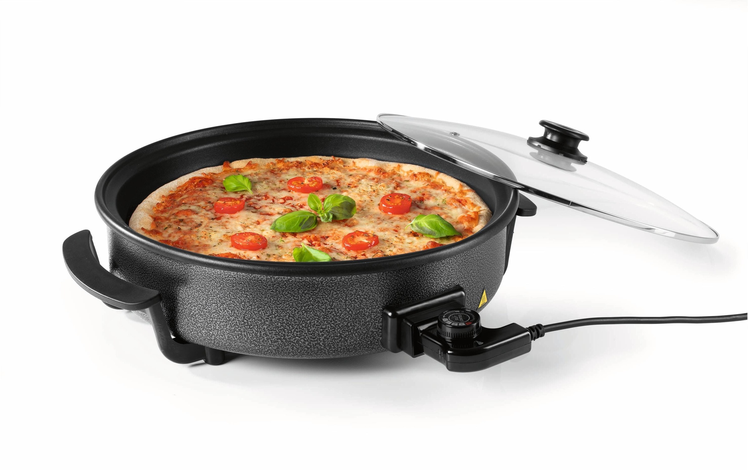 GOURMETmaxx Elektrische Pizzapfanne »Pfanne 12316 1500 W« 1500 W