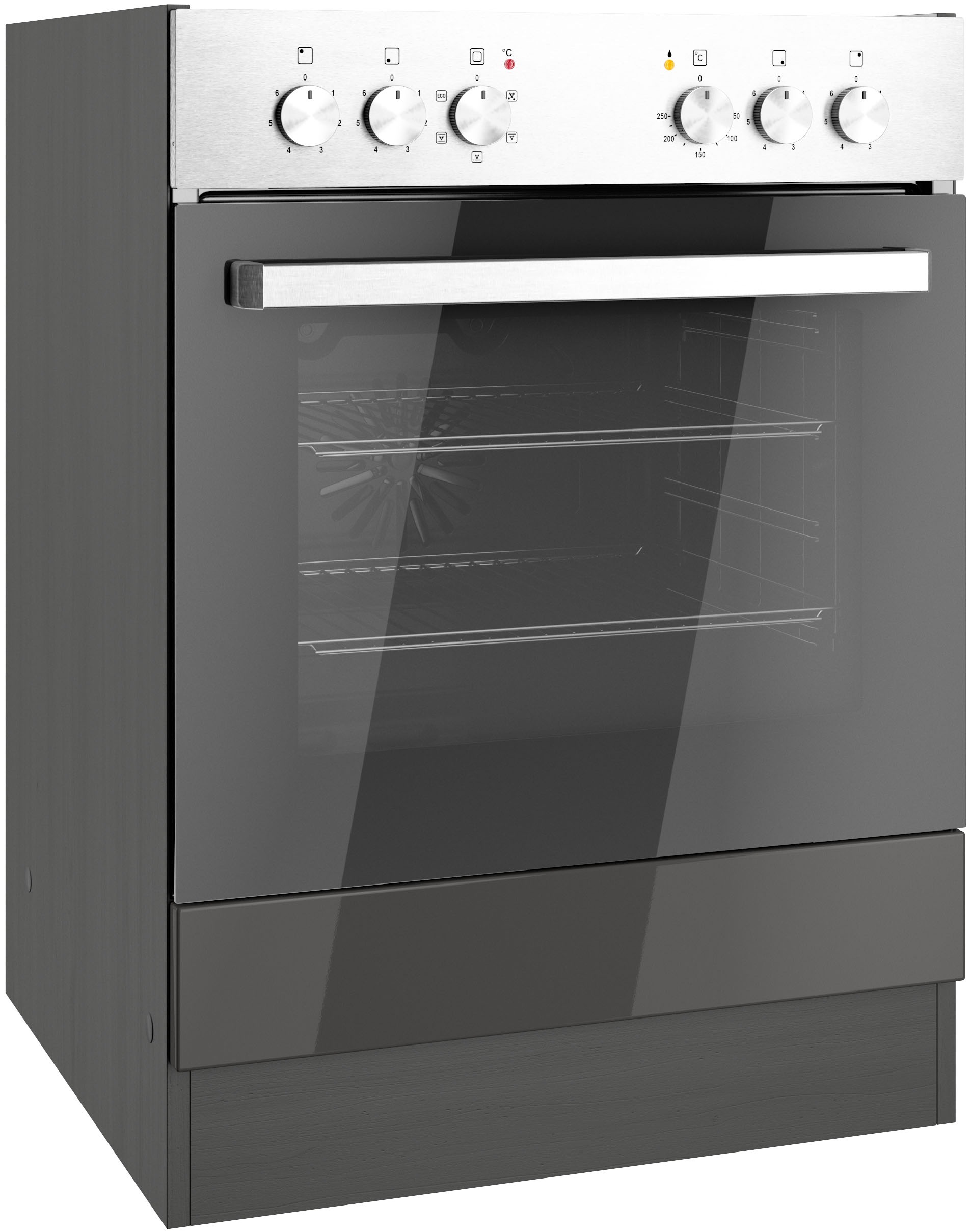 KOCHSTATION Herdumbauschrank "KS-Milan", HELD Möbel, Herdumbauschrank 60 cm günstig online kaufen