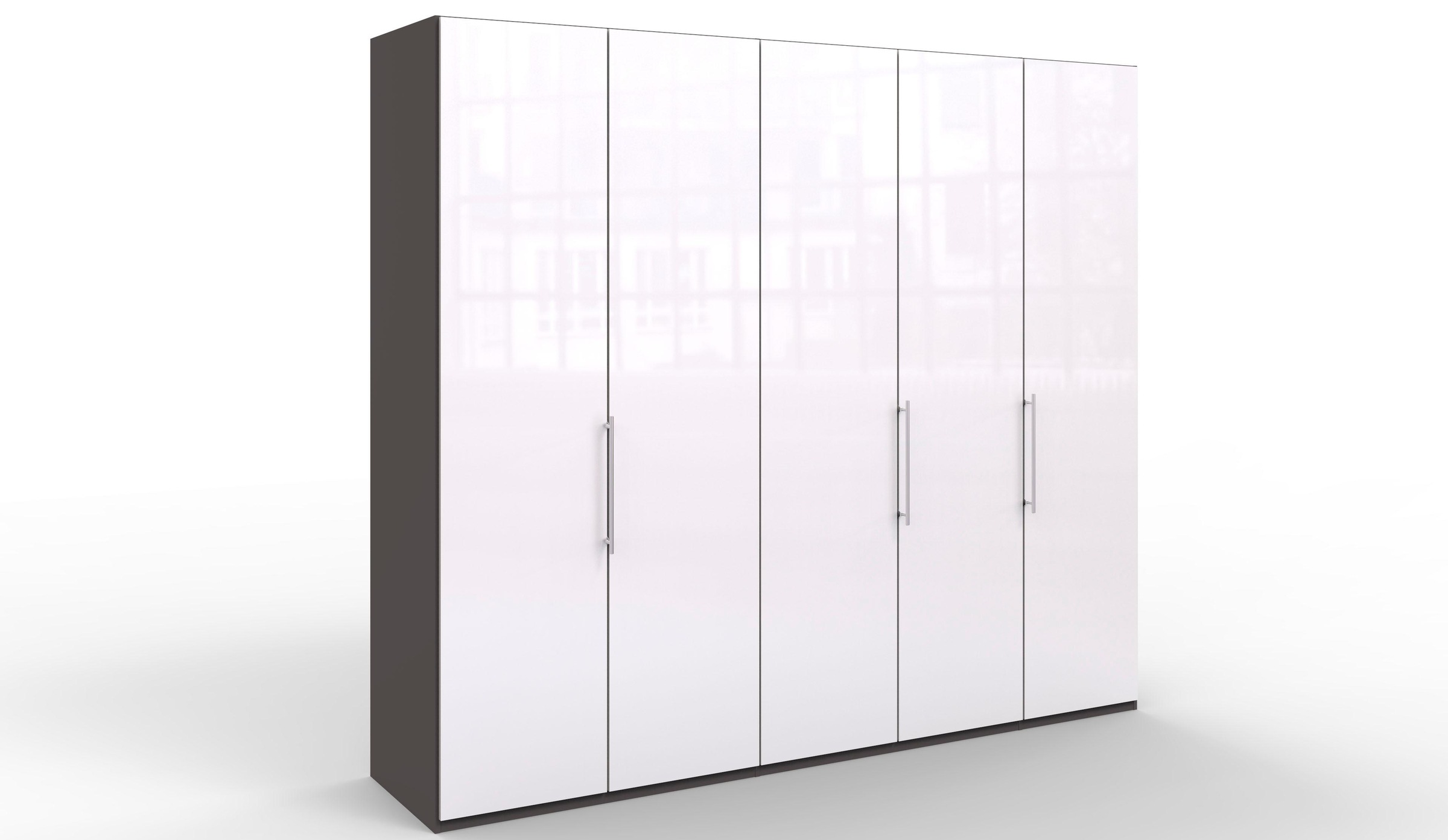 WIEMANN Falttürenschrank »Loft«, Glasfront