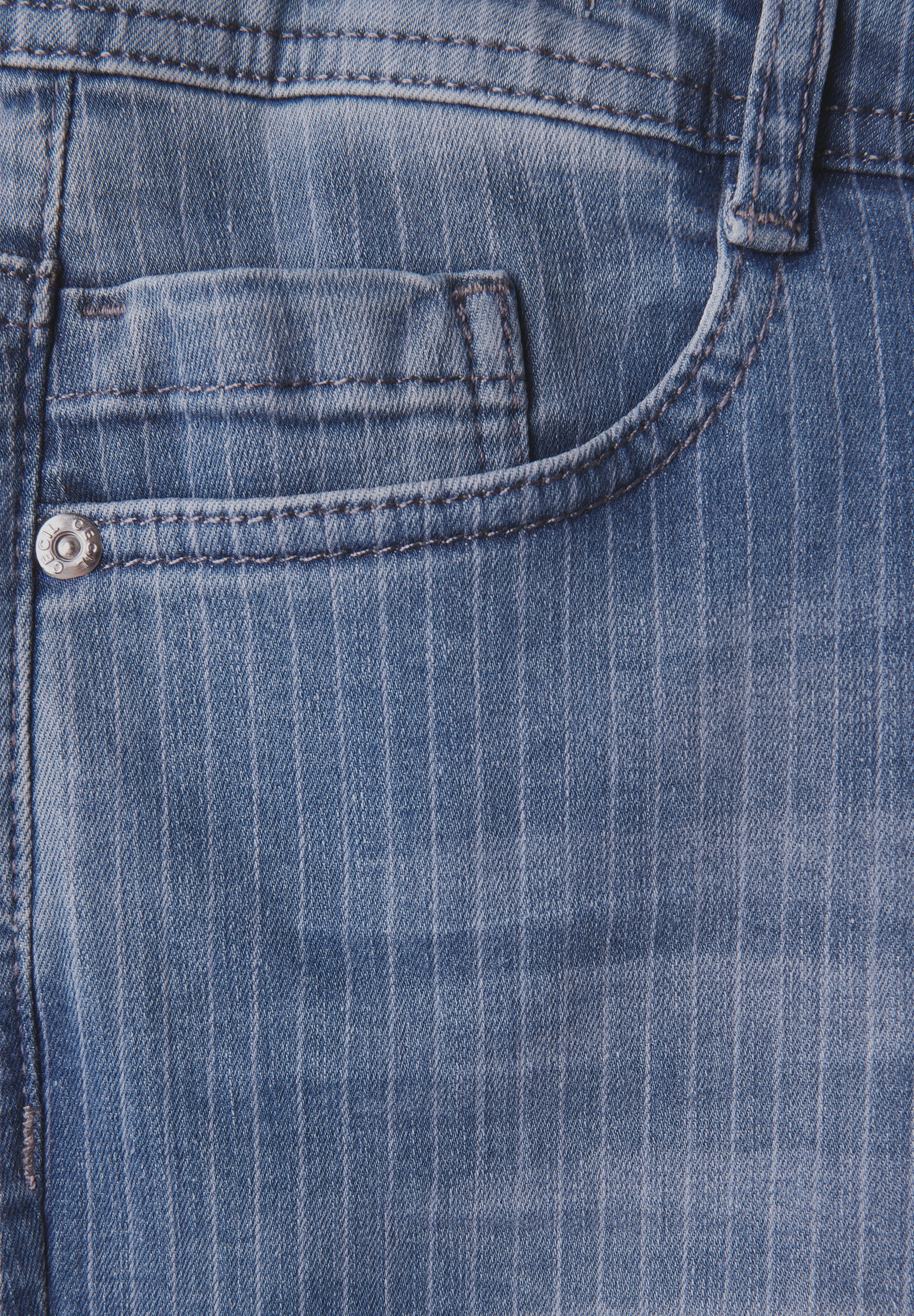 Cecil Comfort-fit-Jeans, Middle Waist