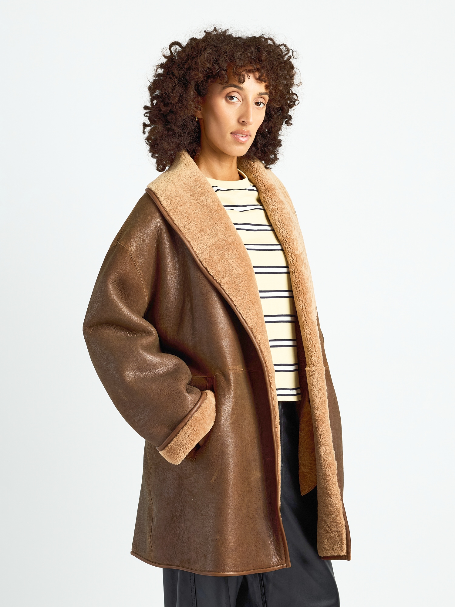 Maze Ledermantel »42021203«