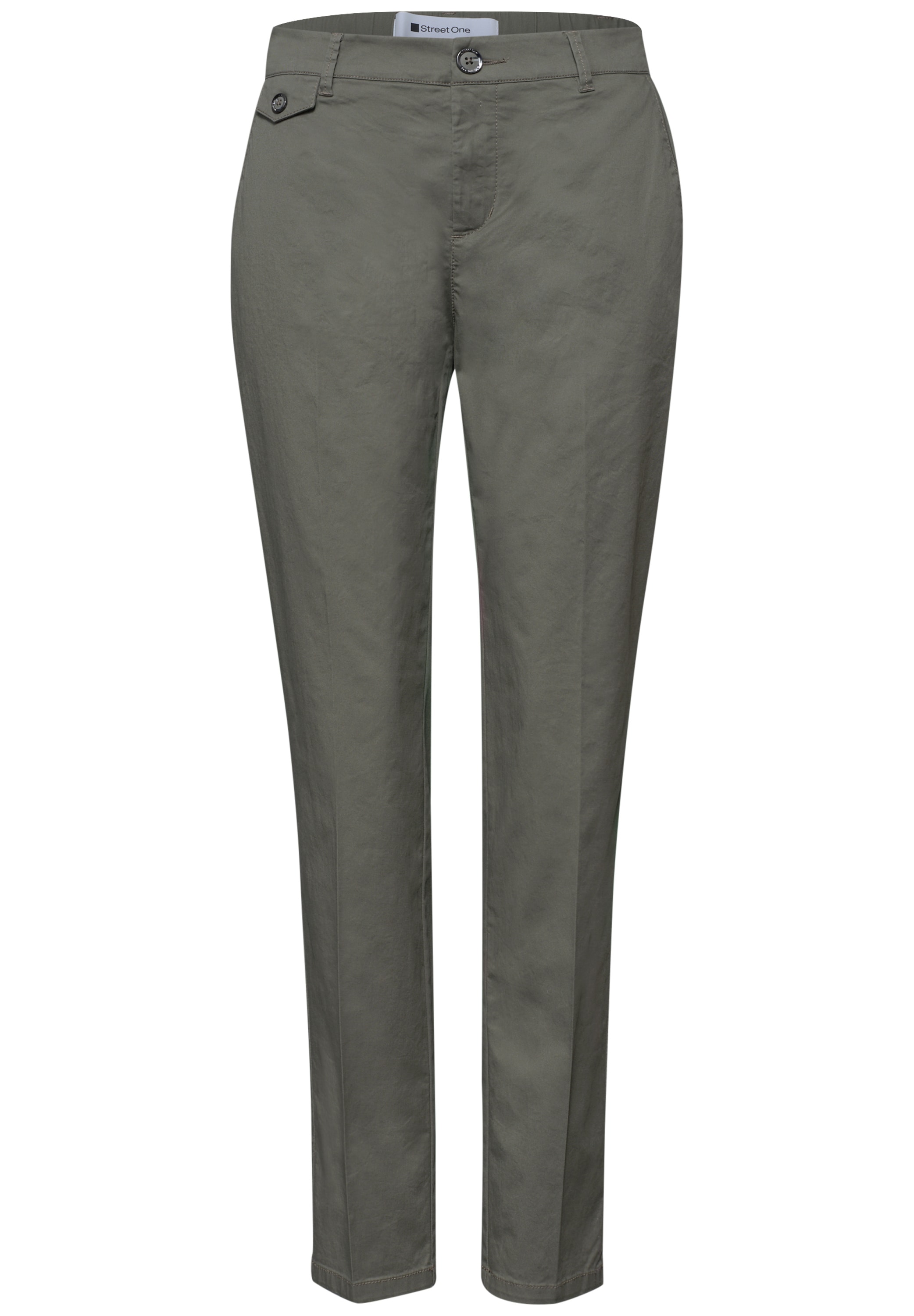 STREET ONE Chinohose  aus Twillstoff