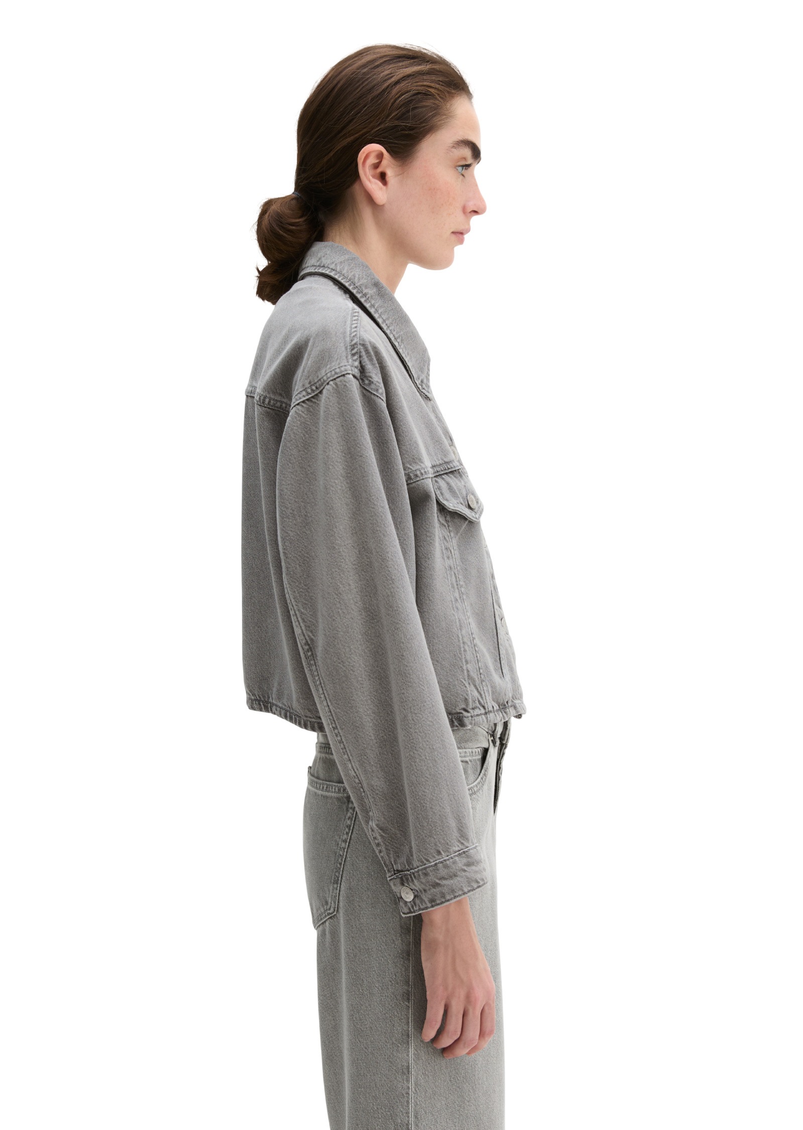 Marc O'Polo Jeansjacke »aus Lyocell-Bio-Baumwolle-Mix« ohne Kapuze