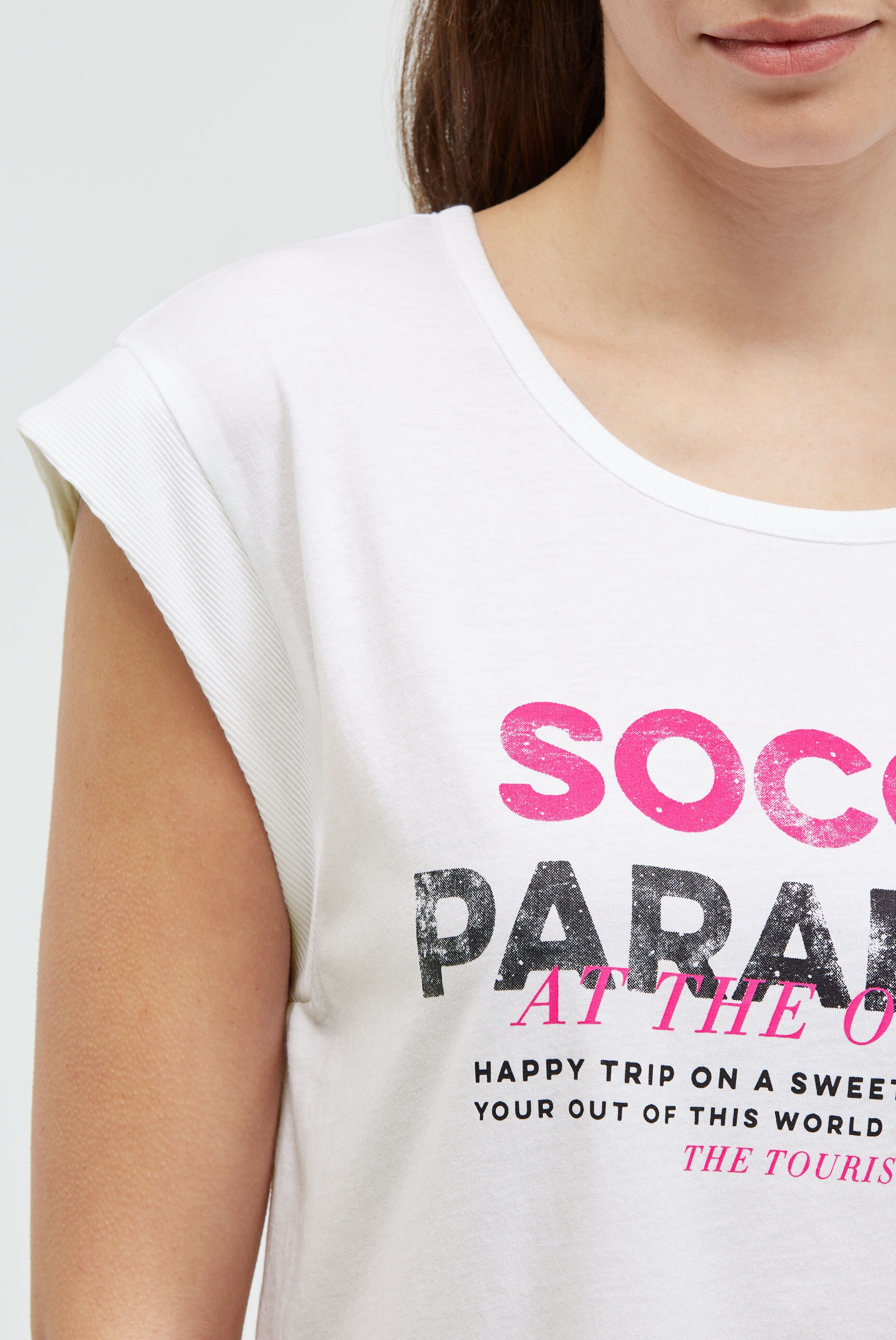 SOCCX Rundhalsshirt aus Baumwolle