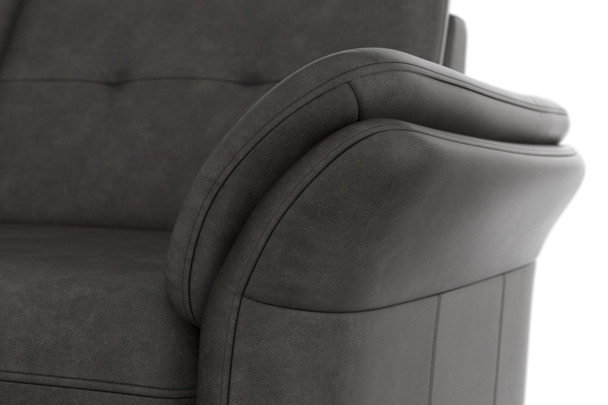 sit&more Ecksofa »Göteborg«, Sitztiefenverstellung und Federkern, wahlweise mit Bettfunktion