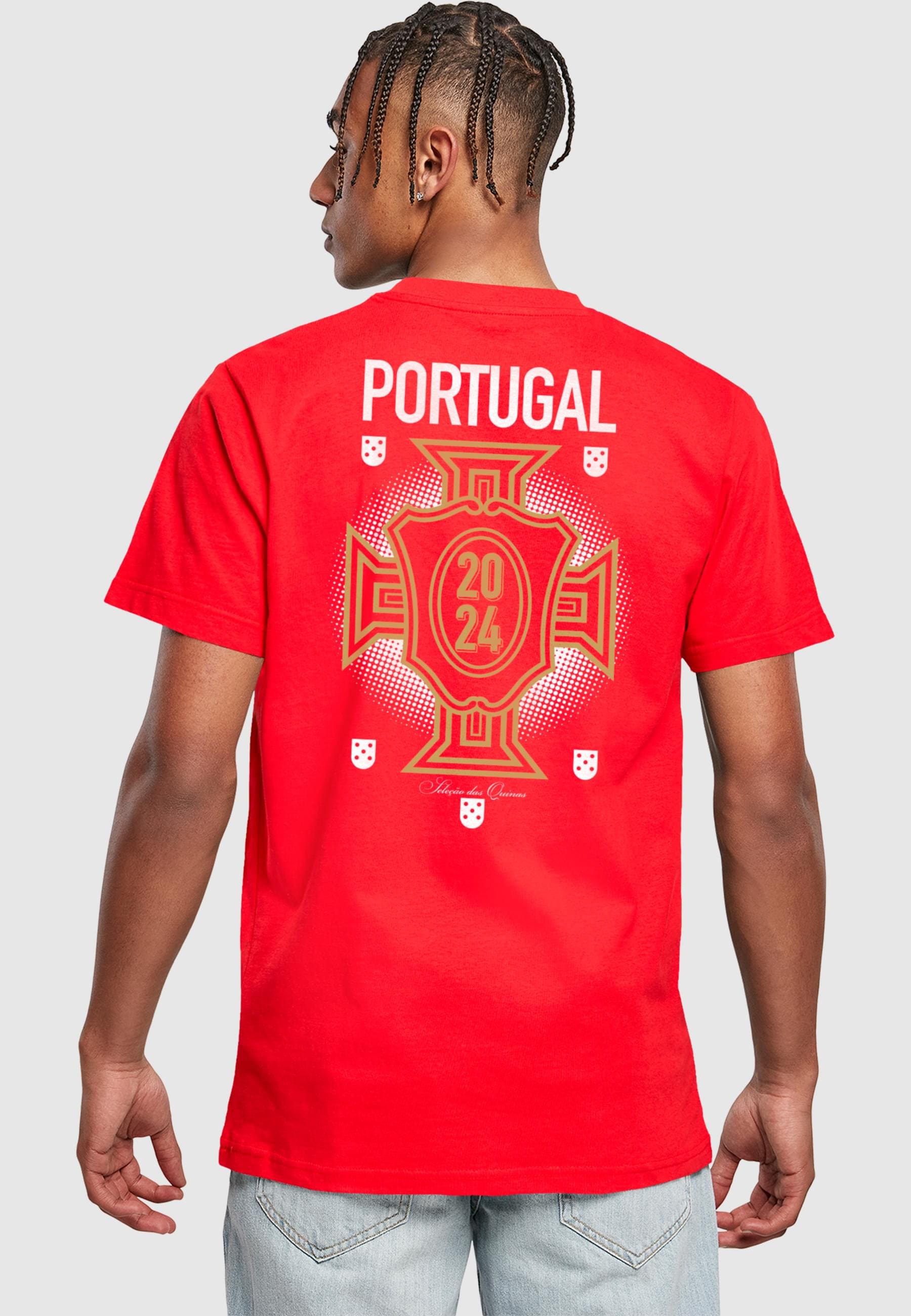 MisterTee T-Shirt »MisterTee Portugal Trikot Tee«, (1 tlg.)