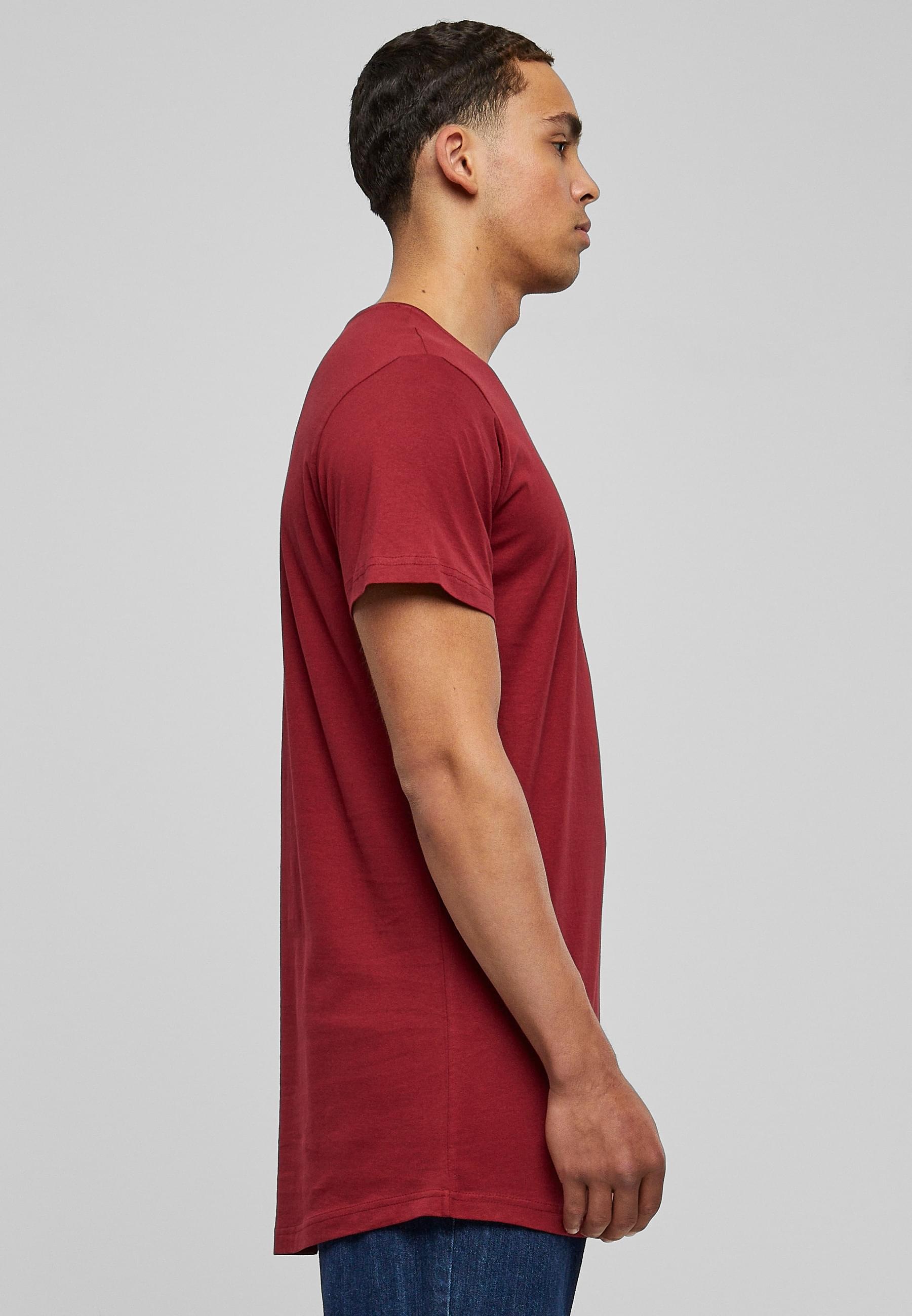 URBAN CLASSICS Kurzarmshirt »Urban Classics Herren Shaped Long Tee«, (1 tlg.)