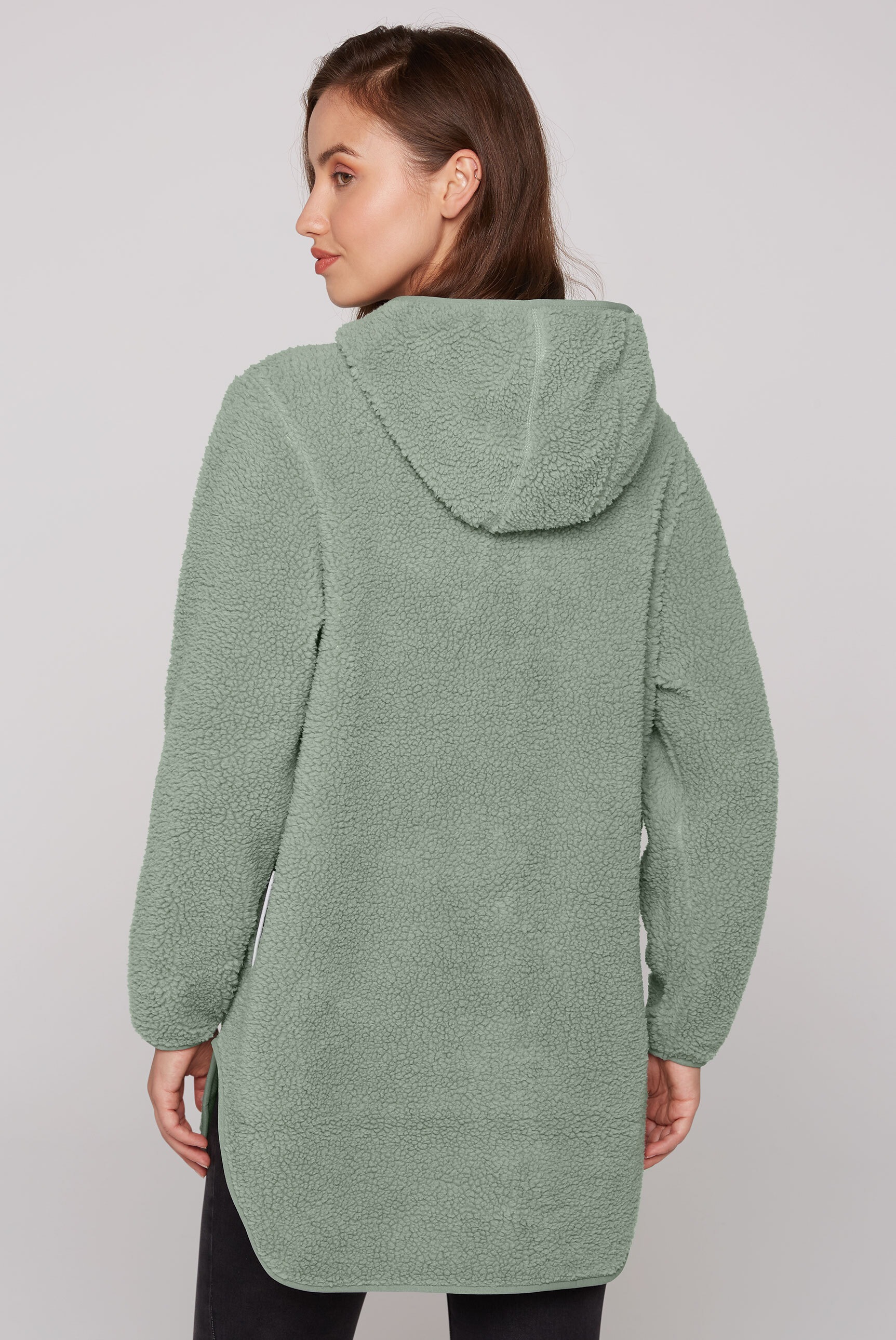 SOCCX Sweatjacke, mit elastischen Saumabschlüssen