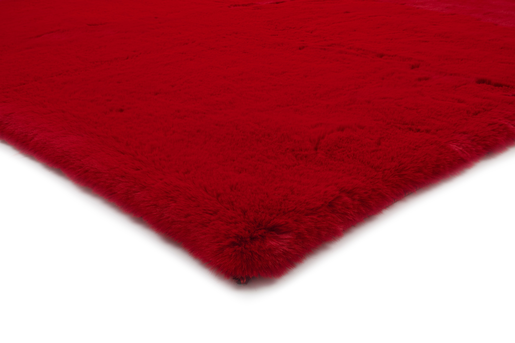OCI DIE TEPPICHMARKE Hochflor-Teppich »ROCKY SOFT«, rechteckig, 35 mm Höhe, Kunstfell, weich, kuschelig, maschinell gewebt, Kaninchen Haptik