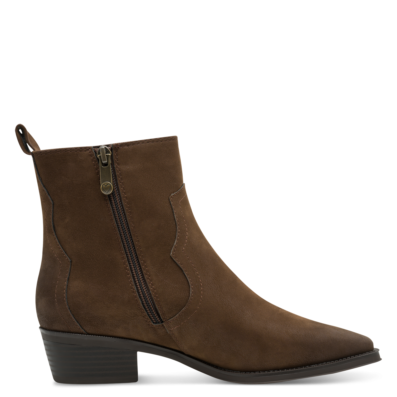 MARCO TOZZI Cowboy Stiefelette »AZARO«  Chelseaboots, Ankleboots im stylischen Used-Look