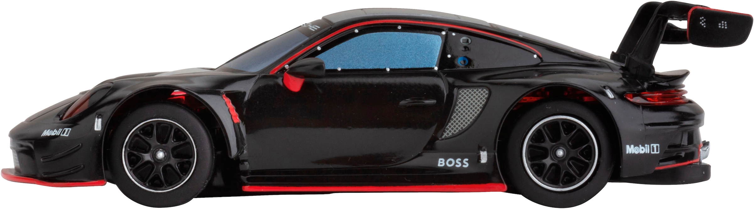 Carrera® Rennbahn-Auto »Carrera Hybrid, Porsche 911 GT3 R, Black Devil«