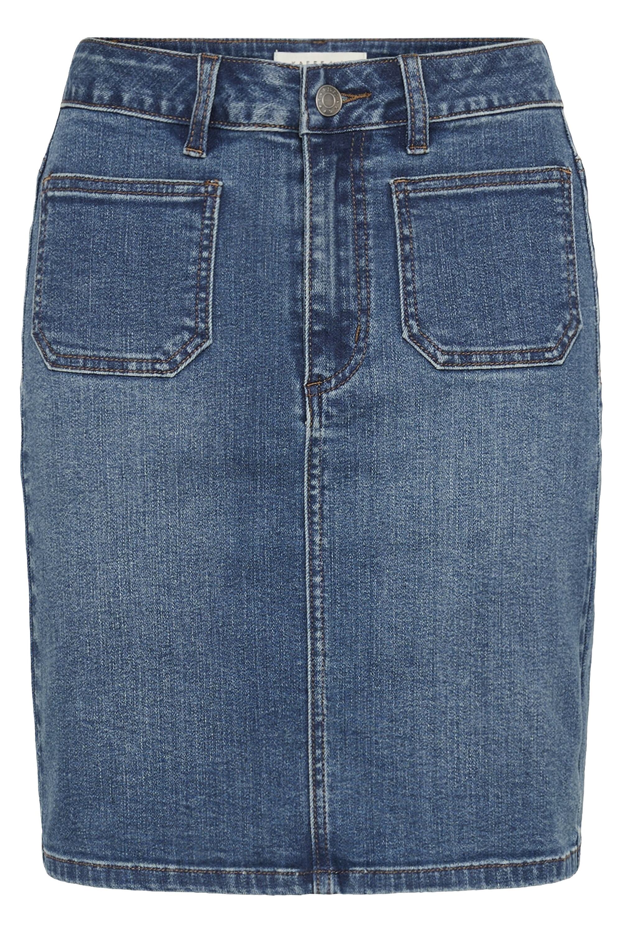 KAFFE Jeansrock "Damen Denimrock KAkarla"