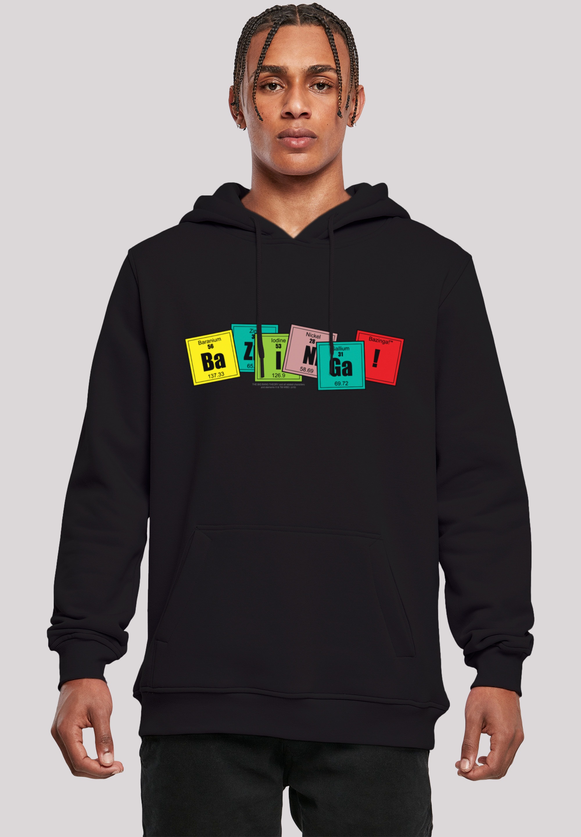 F4NT4STIC Sweatshirt "Big Bang Theory Bazinga", Herren,Premium Merch,Slim-F günstig online kaufen