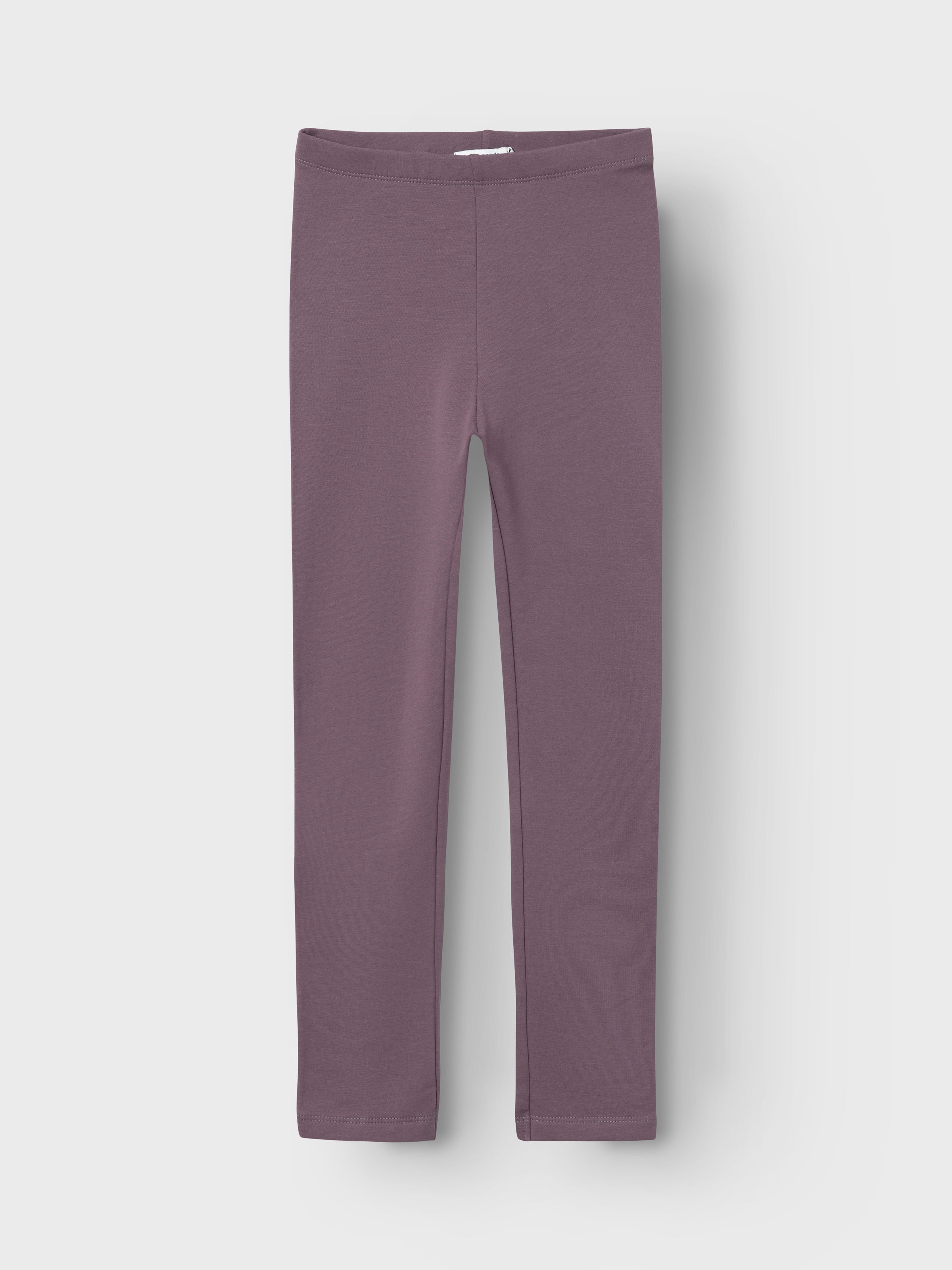 Name It Leggings »NKFDAVINA SOLID SWE LEGGING BRU N NOOS«  Baumwollmischung, innen angeraut, regular fit