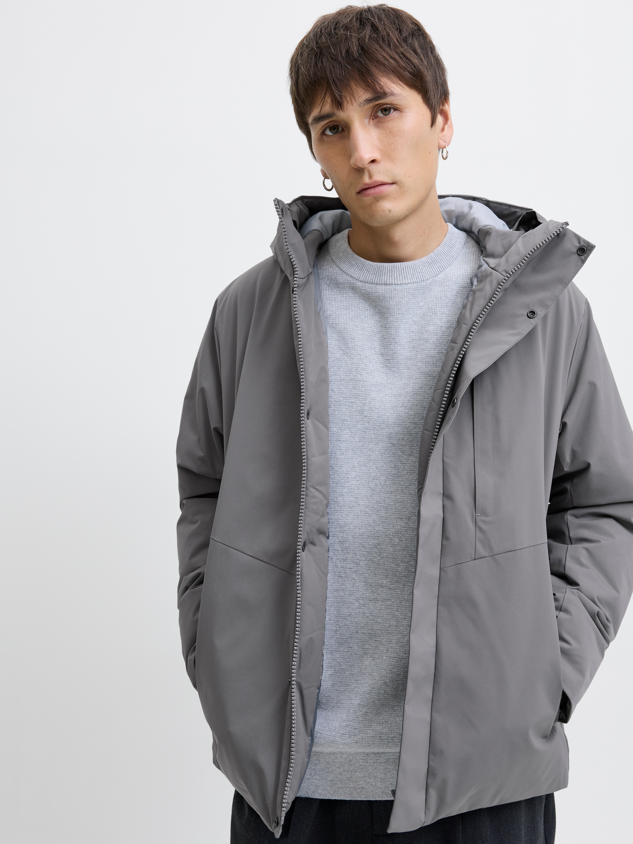 Jack & Jones Outdoorjacke »JJEKEEN JACKET AW25 SN« mit Kapuze