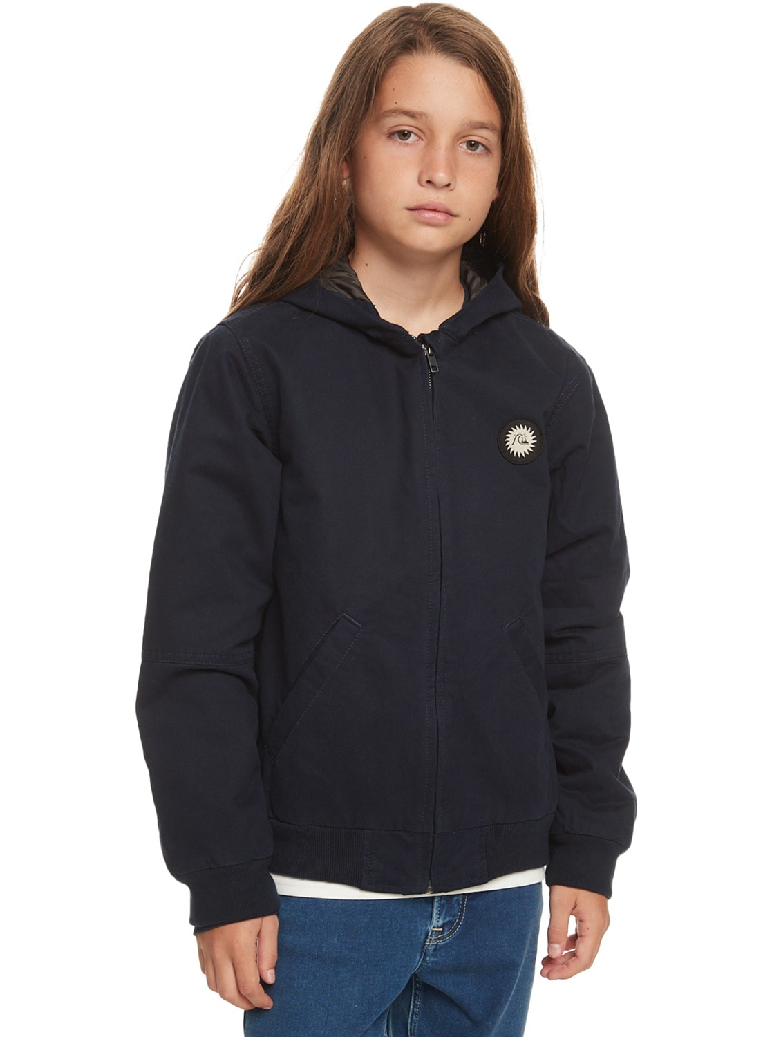 Quiksilver »Lets Rechnung mit | School«, BAUR Go Kapuze auf Outdoorjacke To