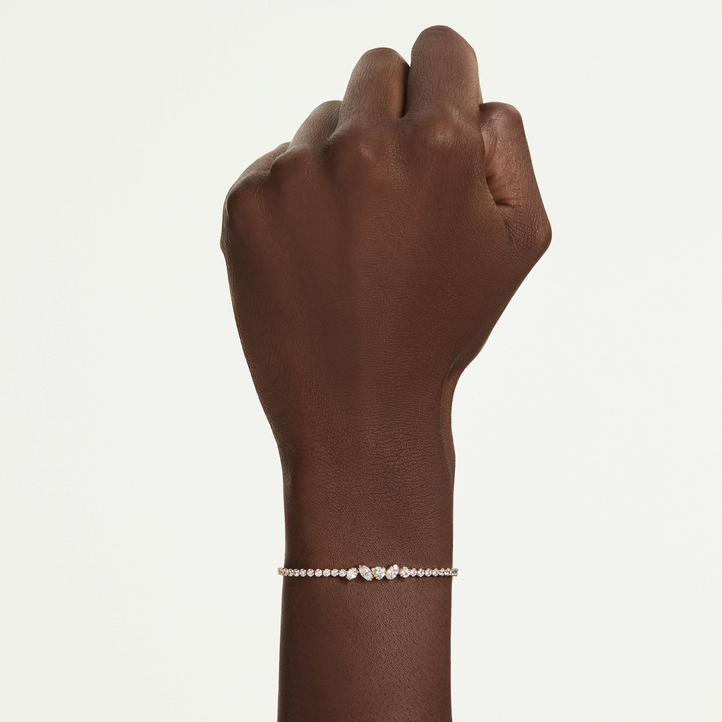 Swarovski Armkette »Schmuck Geschenk MESMERA Armband« mit Swarovski® Kristall, Zirkonia (synth.)