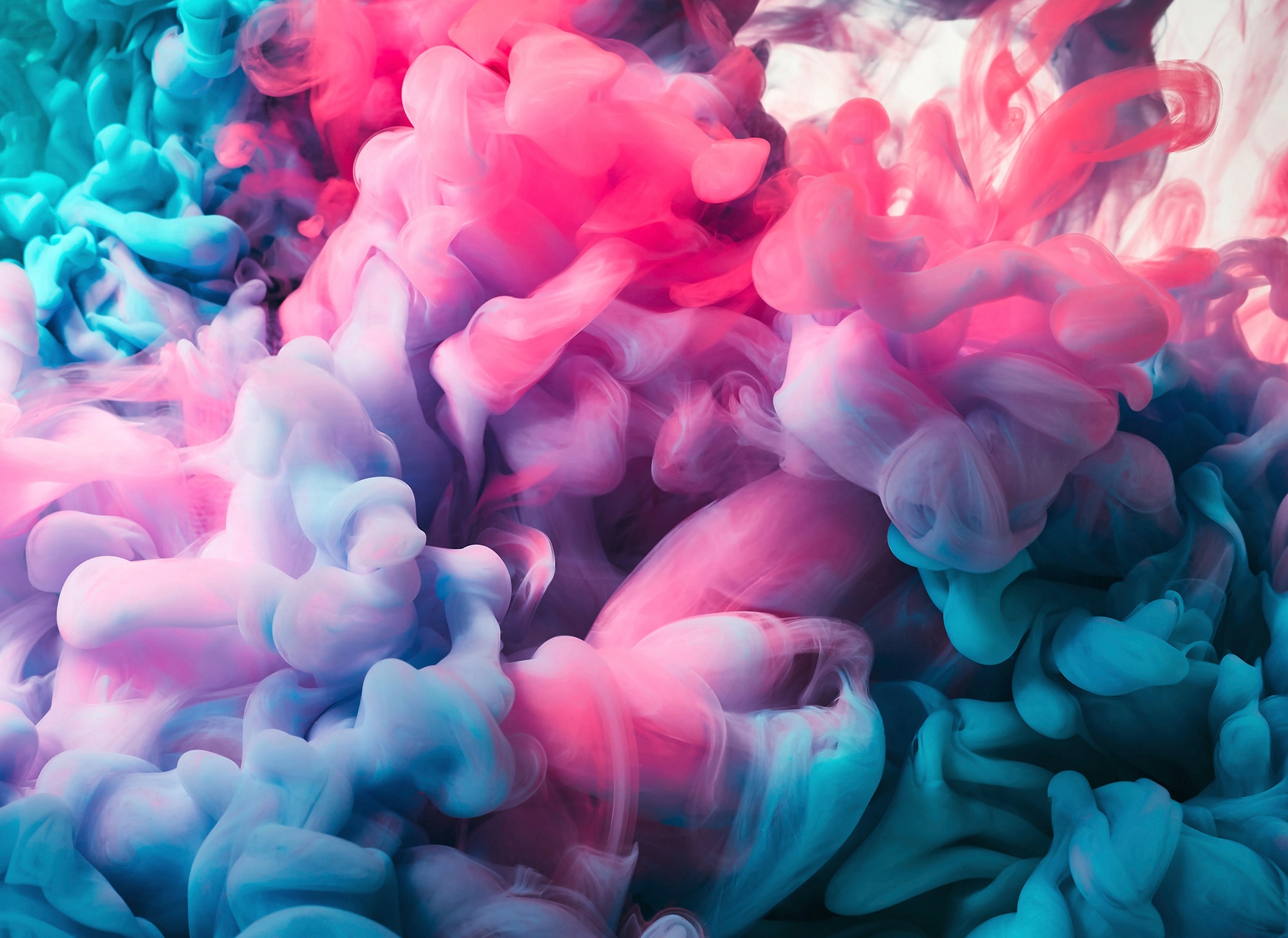 living walls Fototapete "Designwalls Colored Smoke 1" glatt Vlies, Wand, Schräge, Decke