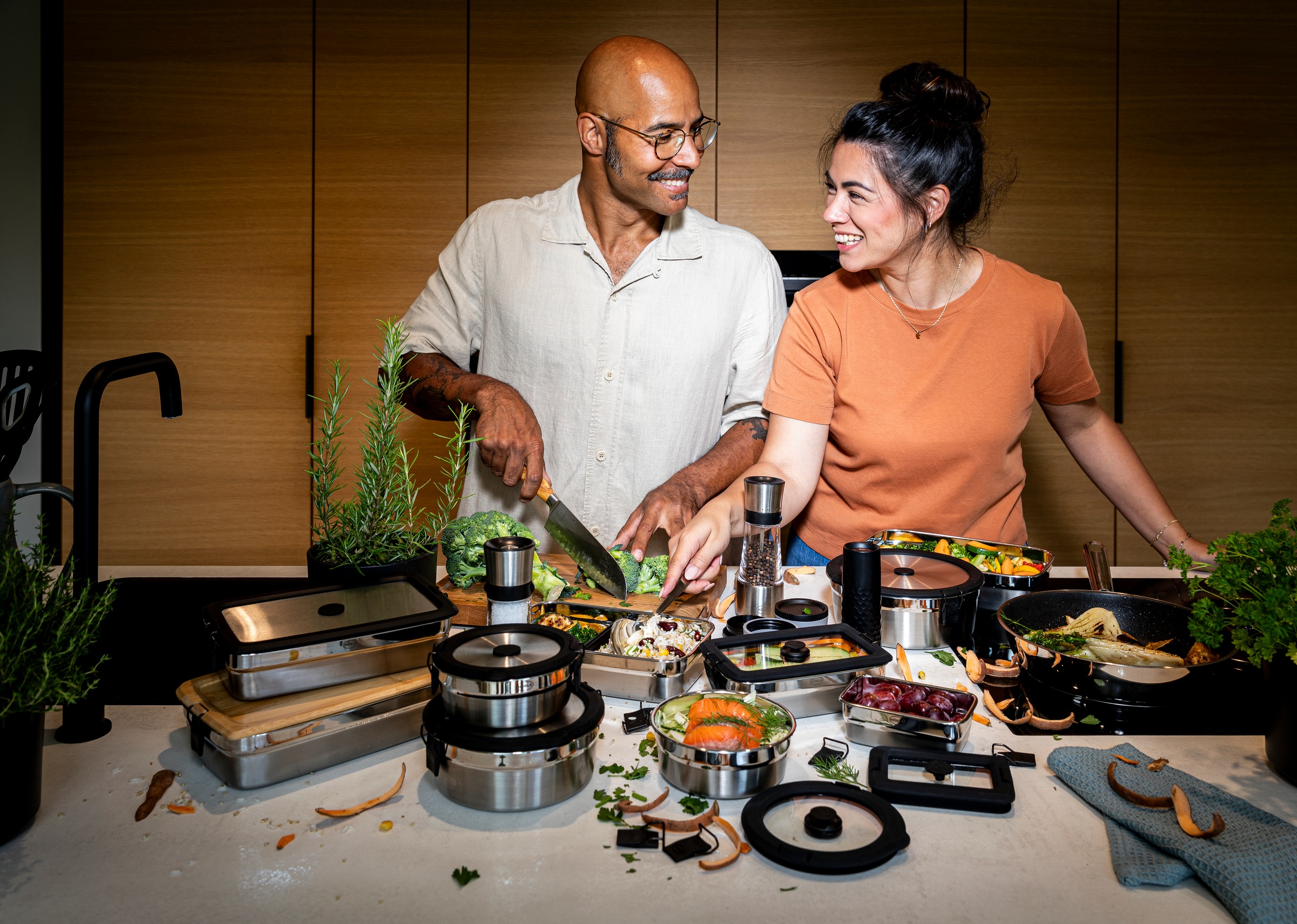 RÖSLE Vorratsdose »Dose FLEXX 2GO 1,5 L eckig« 1 tlg. tlg.