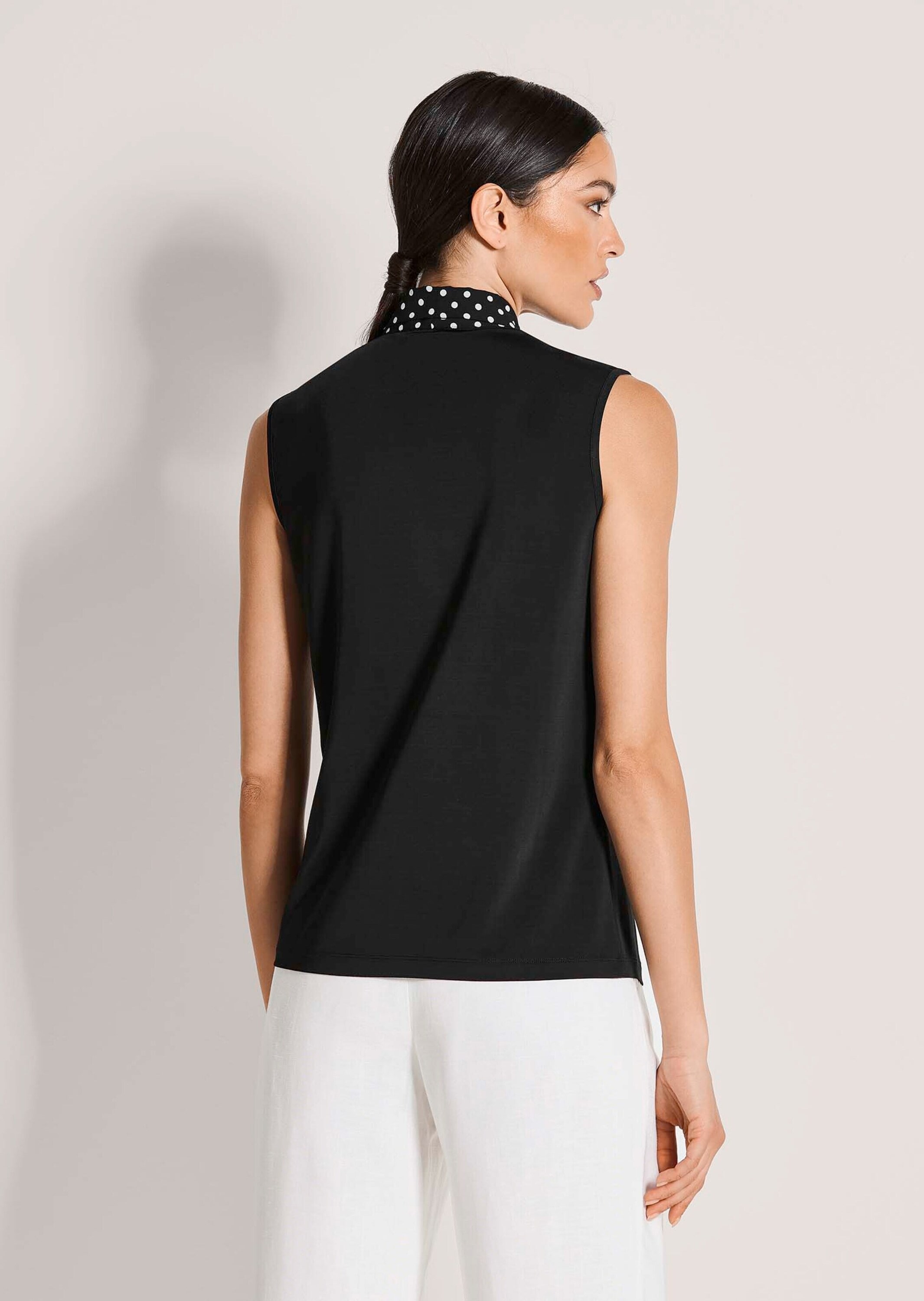 MADELEINE Kurzarmshirt »Jerseyshirt Elegantes Blusenshirt mit Schluppe«