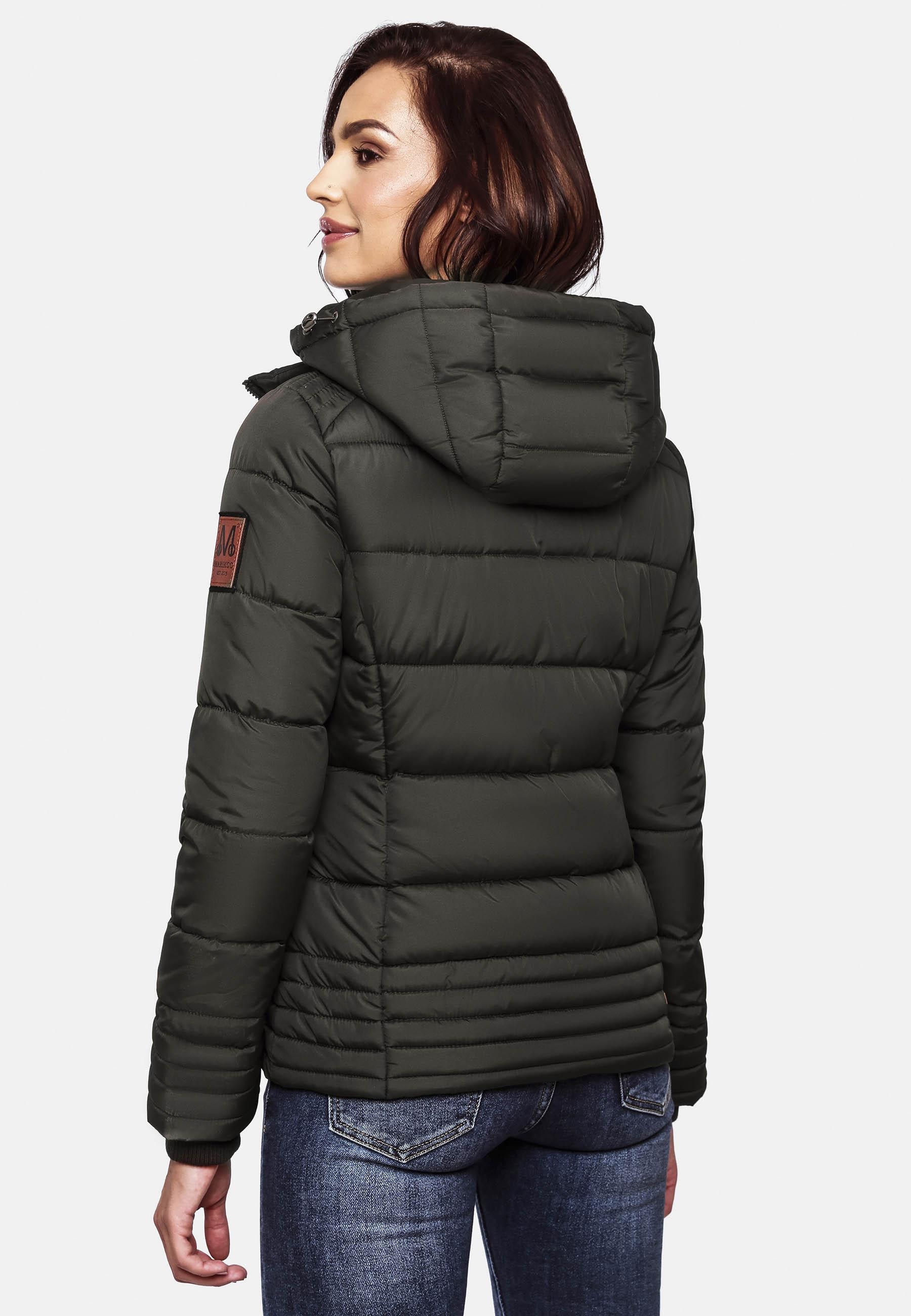Marikoo Winterjacke »Sole«, mit Kapuze, taillierte kaufen den Damen Winter | modisch für BAUR Steppjacke online